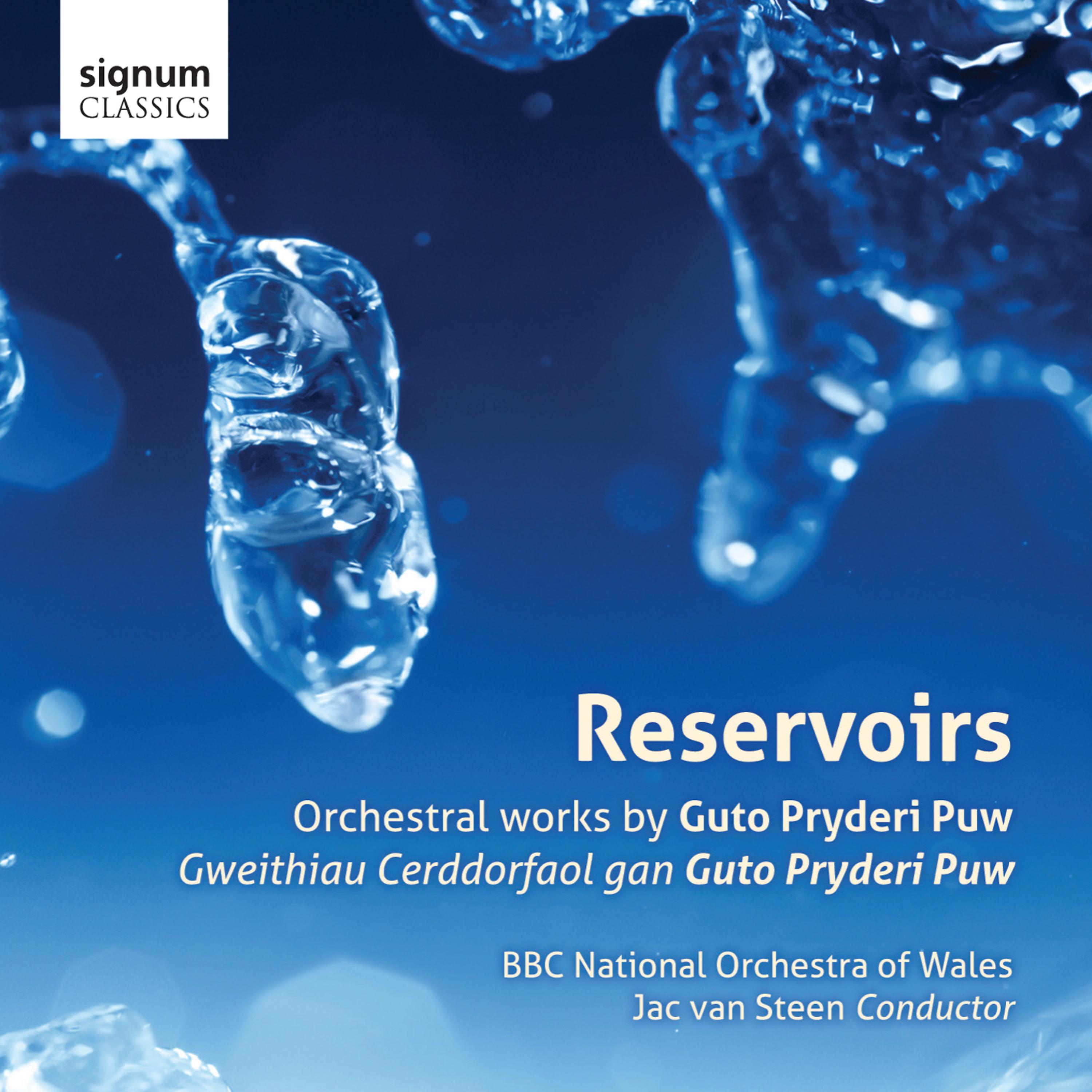 Постер альбома Reservoirs: Orchestral Works by Guto Pryderi Puw