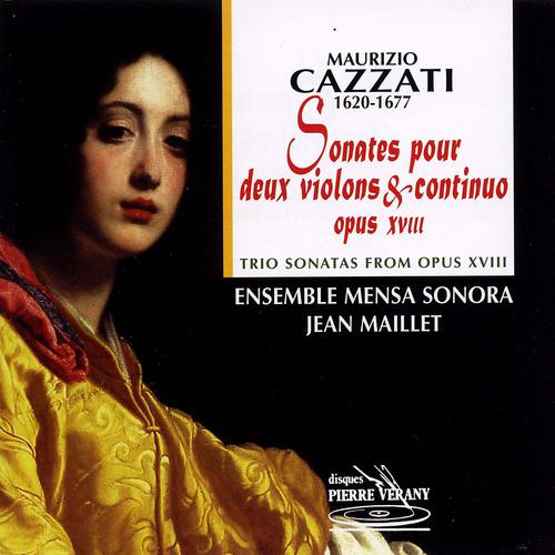 Постер альбома Cazzati : Sonates pour 2 violons & continuo, Op. 18
