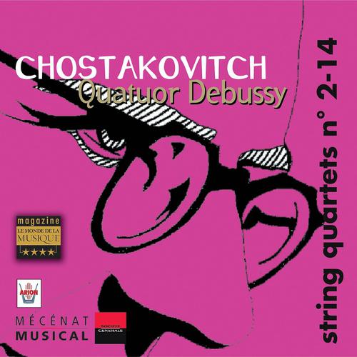 Постер альбома Chostakovitch : Quatuors à cordes No. 2 & 14, vol. 5