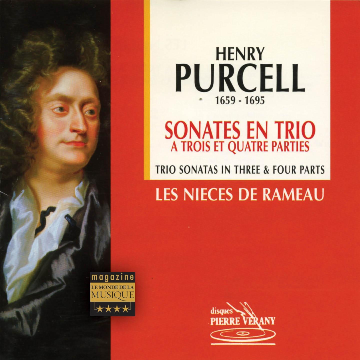 Постер альбома Purcell : Sonates en trio à trois & quatre parties
