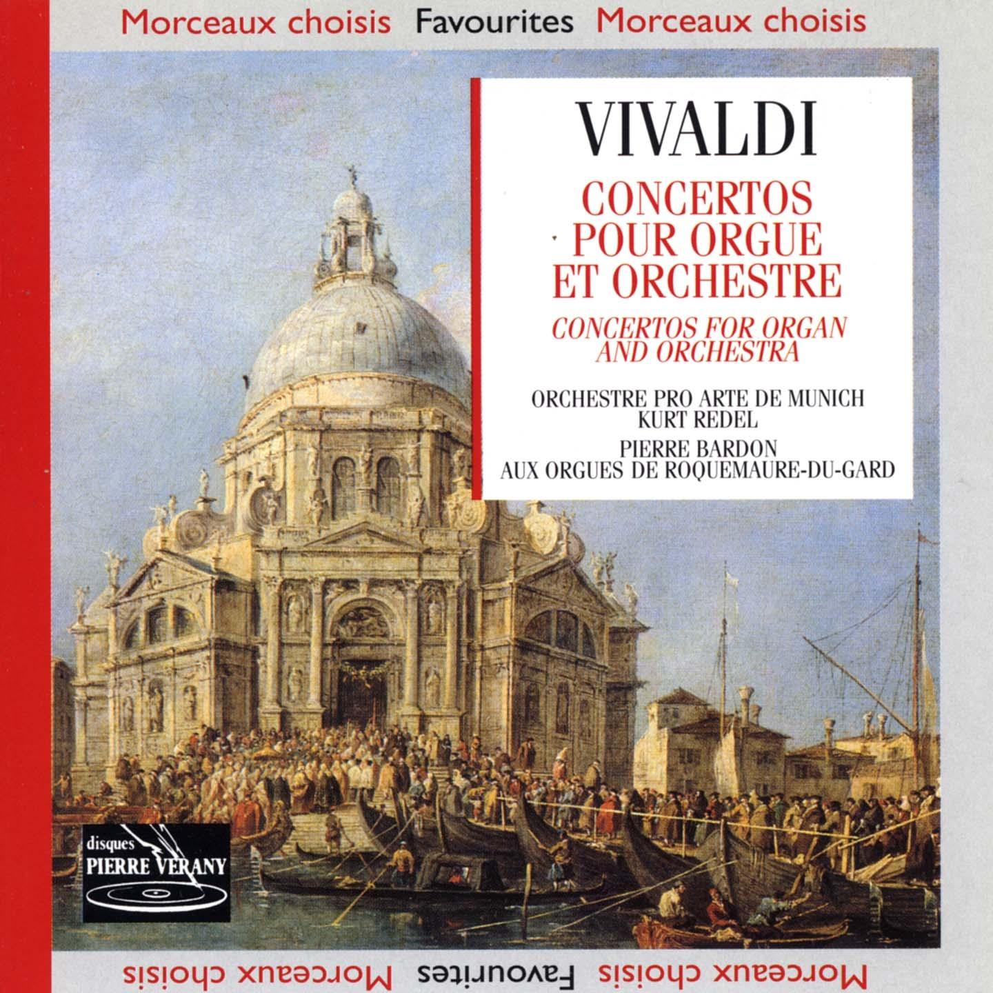 Постер альбома Vivaldi : Concertos pour orgue & orchestre
