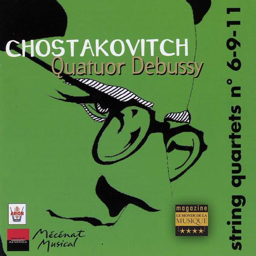 Постер альбома Chostakovitch : Quatuors à cordes No. 6, 9 & 11, vol.4