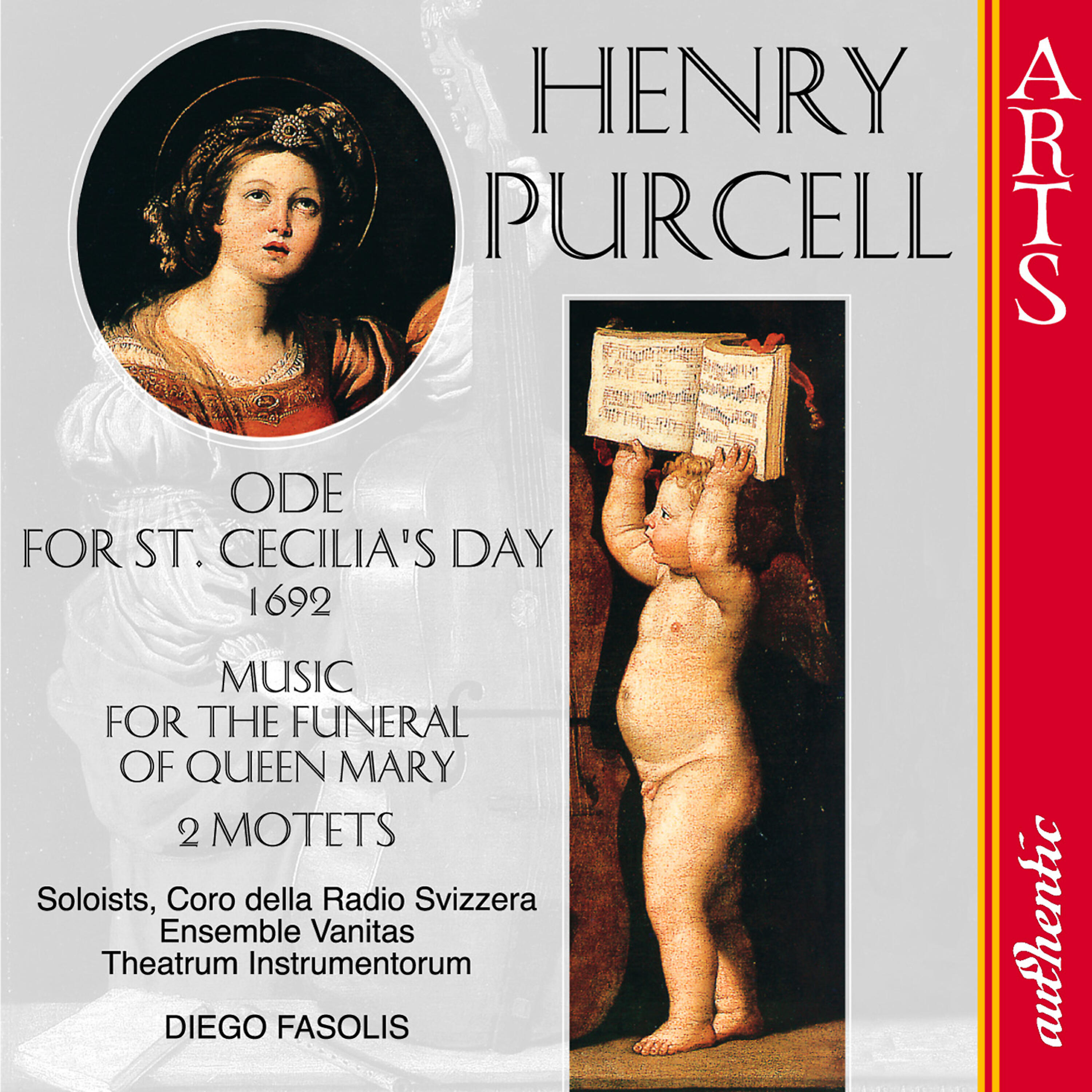 Coro della Radio Svizzera - Ode For St.Cecilia'S Day, Hail! Bright Cecilia (1692): The Airy Violin