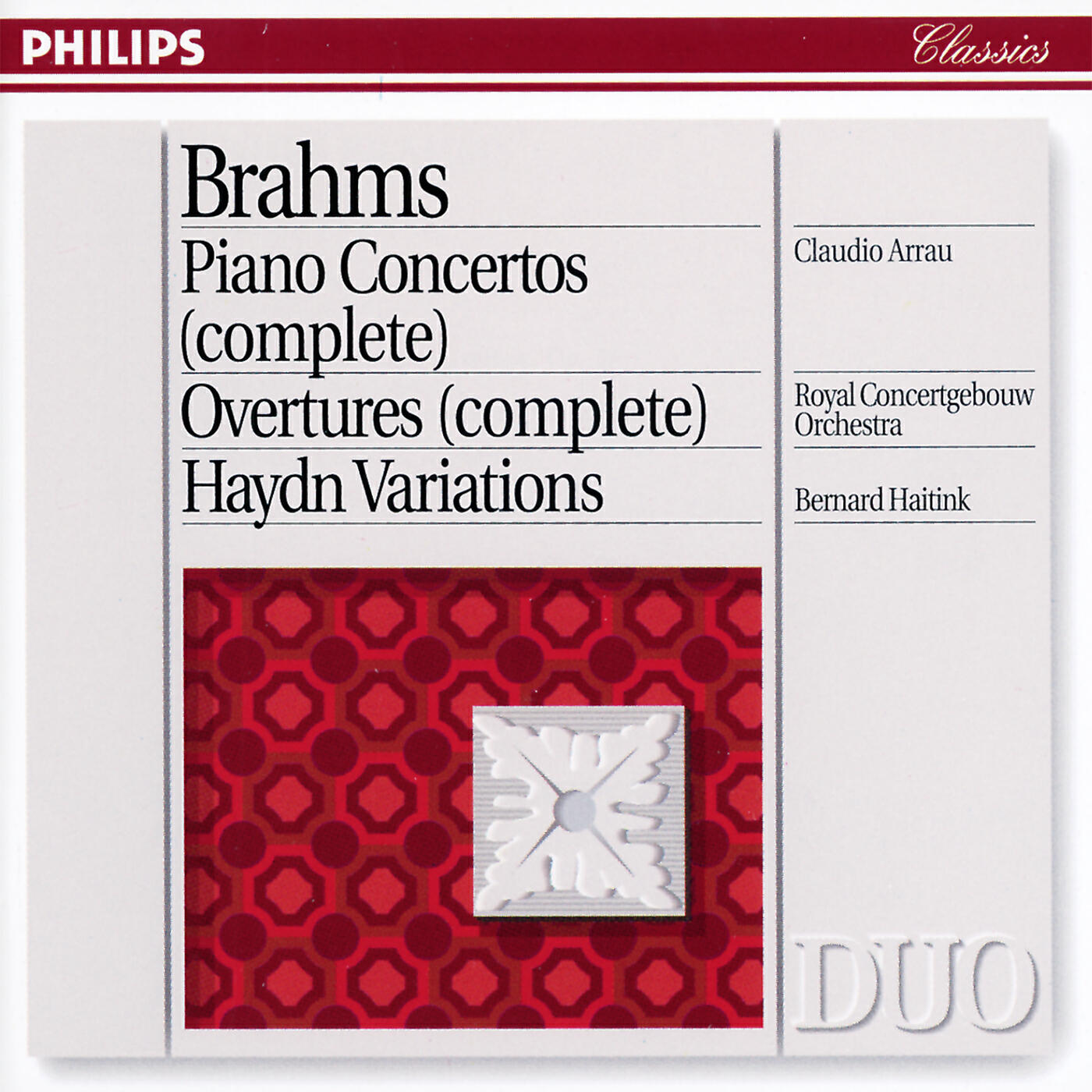 Claudio Arrau - Brahms: Piano Concerto No.2 in B flat, Op.83 - 1. Allegro non troppo