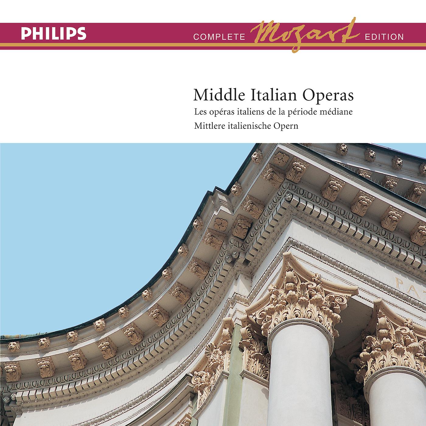 Постер альбома Mozart: Complete Edition Box 14: Middle Italian Operas