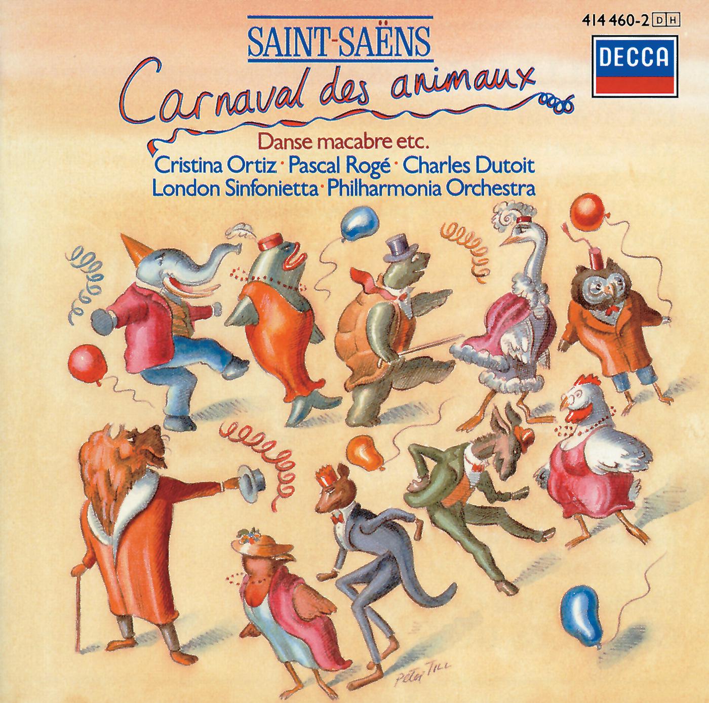 Постер альбома Saint-Saëns: Le Carnaval des Animaux; Phaéton; Danse Macabre etc.