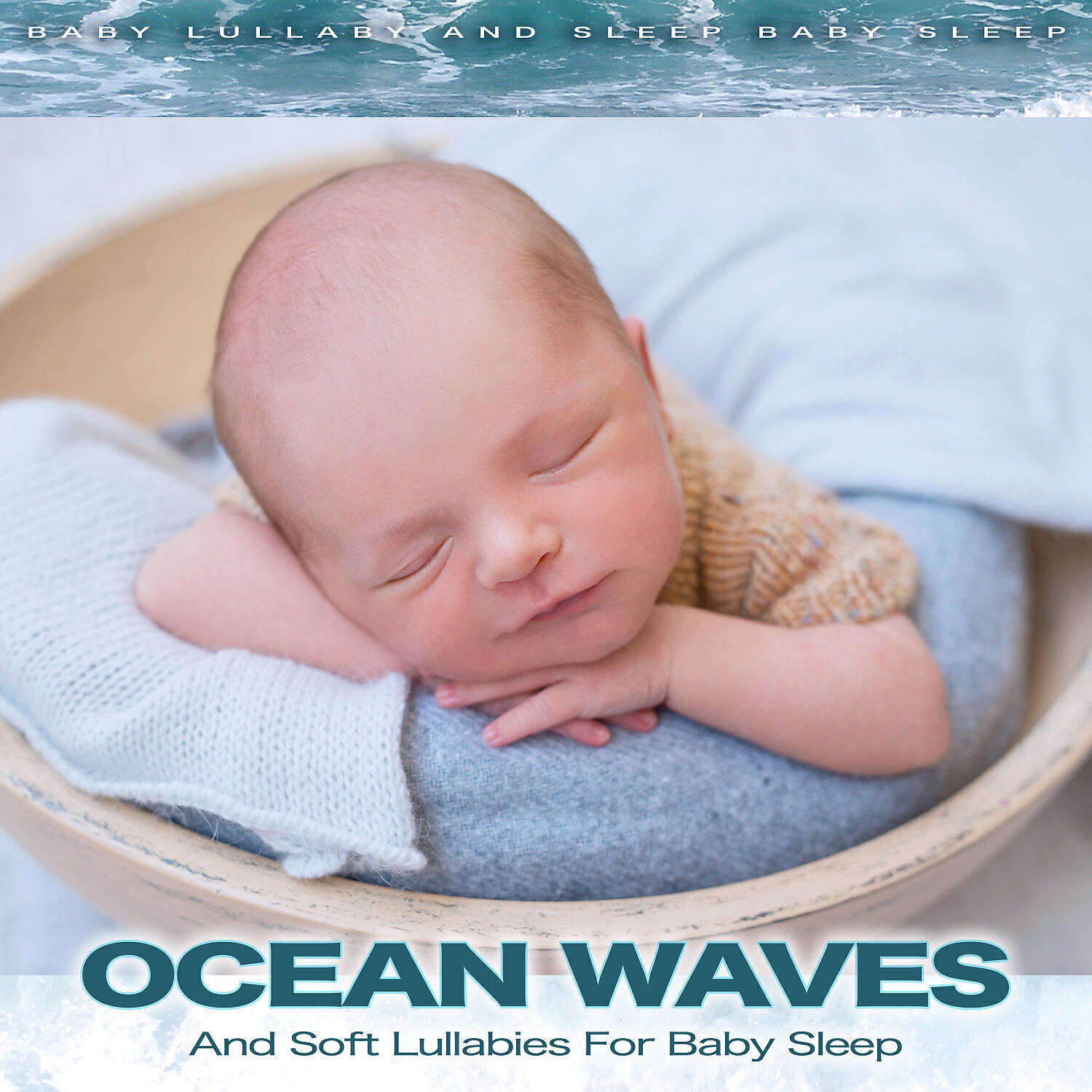 Baby Lullaby - Hush Little Baby and Ocean Waves For Baby Sleep