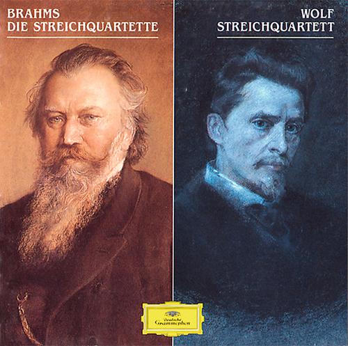 Постер альбома Brahms: String Quartets Op. 51 Nos. 1&2; String Quartet No. 3, Op. 67 / Wolf: String Quartet In D Minor "Entbehren Sollst Du, Entbehren"