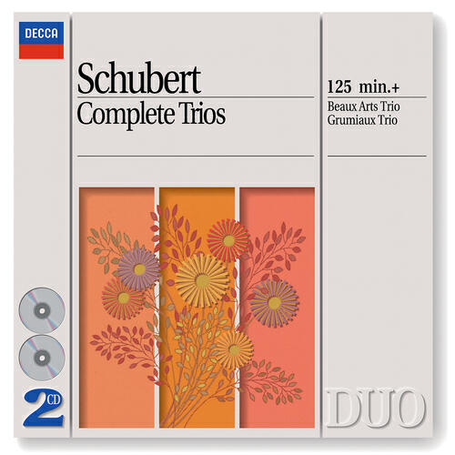 Beaux Arts Trio - Schubert: Piano Trio No.1 In B Flat, Op.99 D.898 - 1. Allegro moderato