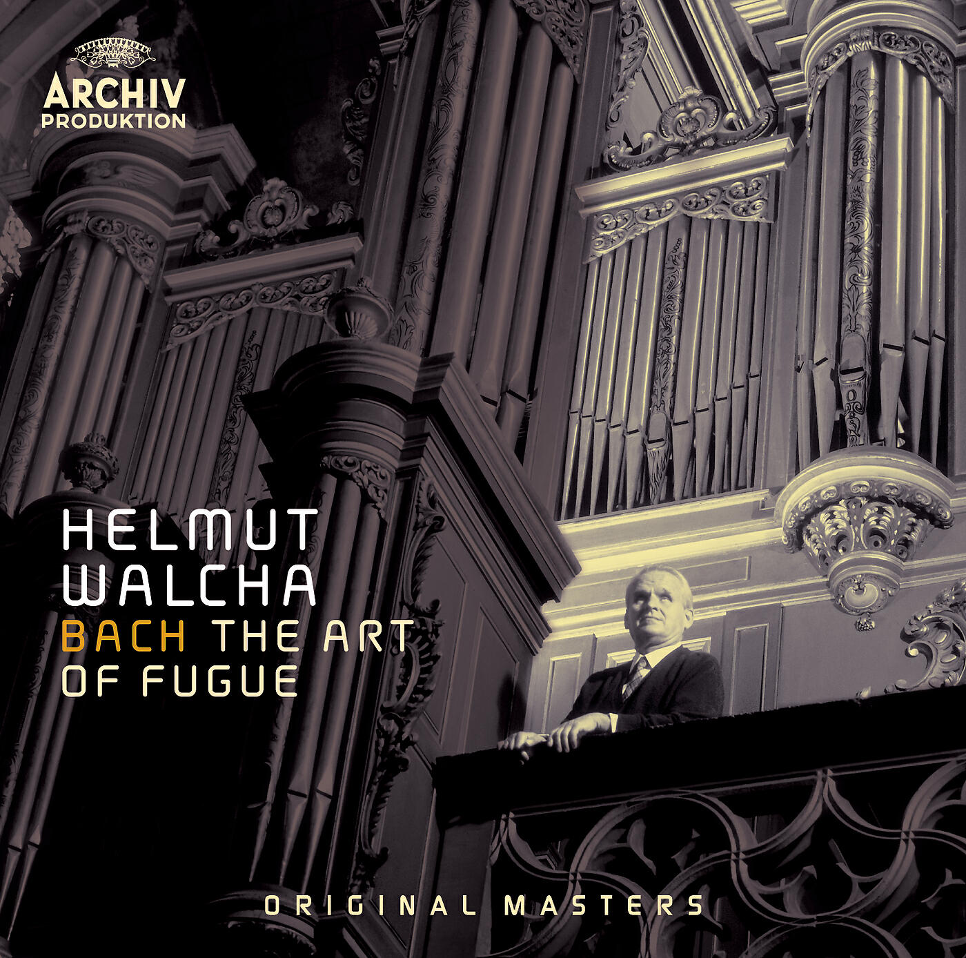 Helmut Walcha - J.S. Bach: The Art of Fugue, BWV 1080 - Contrapunctus 6 a 4 in Stylo Francese