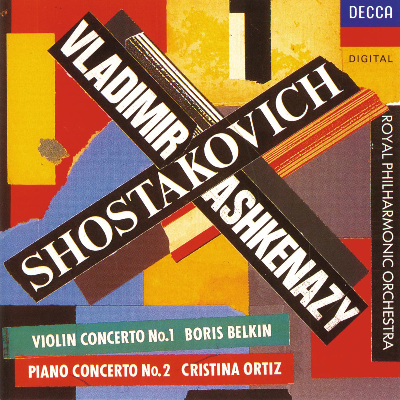 Постер альбома Shostakovich: Violin Concerto No.1; Piano Concerto No.2