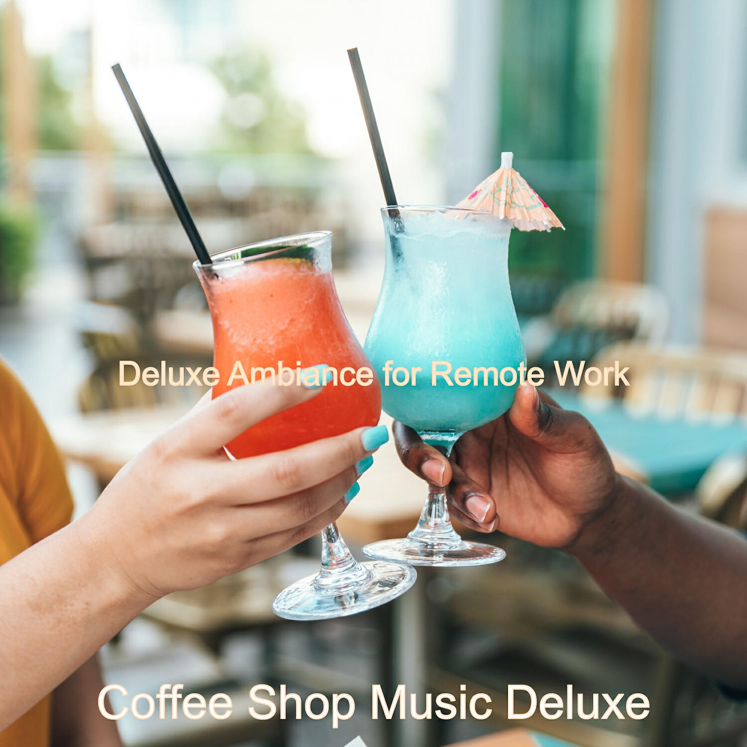 Coffee Shop Music Deluxe - Backdrop for Telecommuting - Smooth Tenor Saxophone