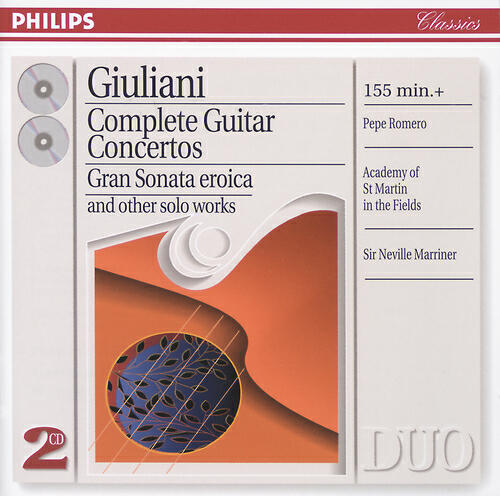 Pepe Romero - Giuliani: Guitar Concerto No.1 in A, Op.30 - 2. Andantino (Siciliano)
