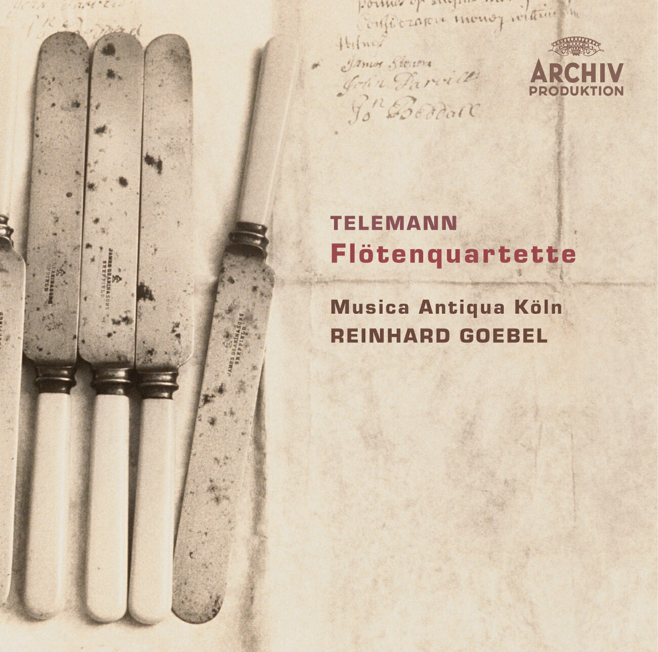 Reinhard Goebel - Telemann: Flute Quartet In D Minor, TWV 43 d3 - 4. Allegro