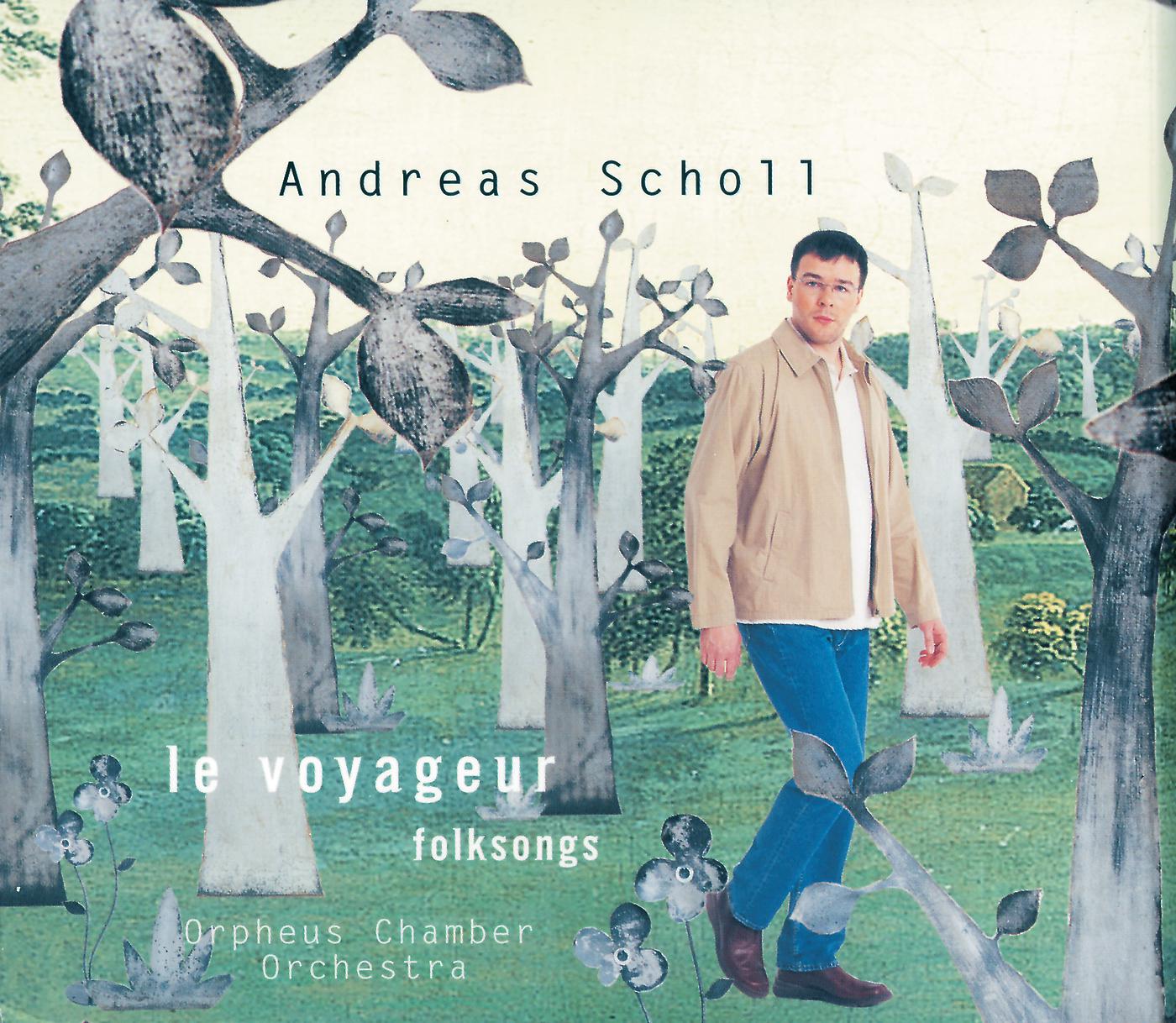 Постер альбома Andreas Scholl - Wayfaring Stranger - Folksongs