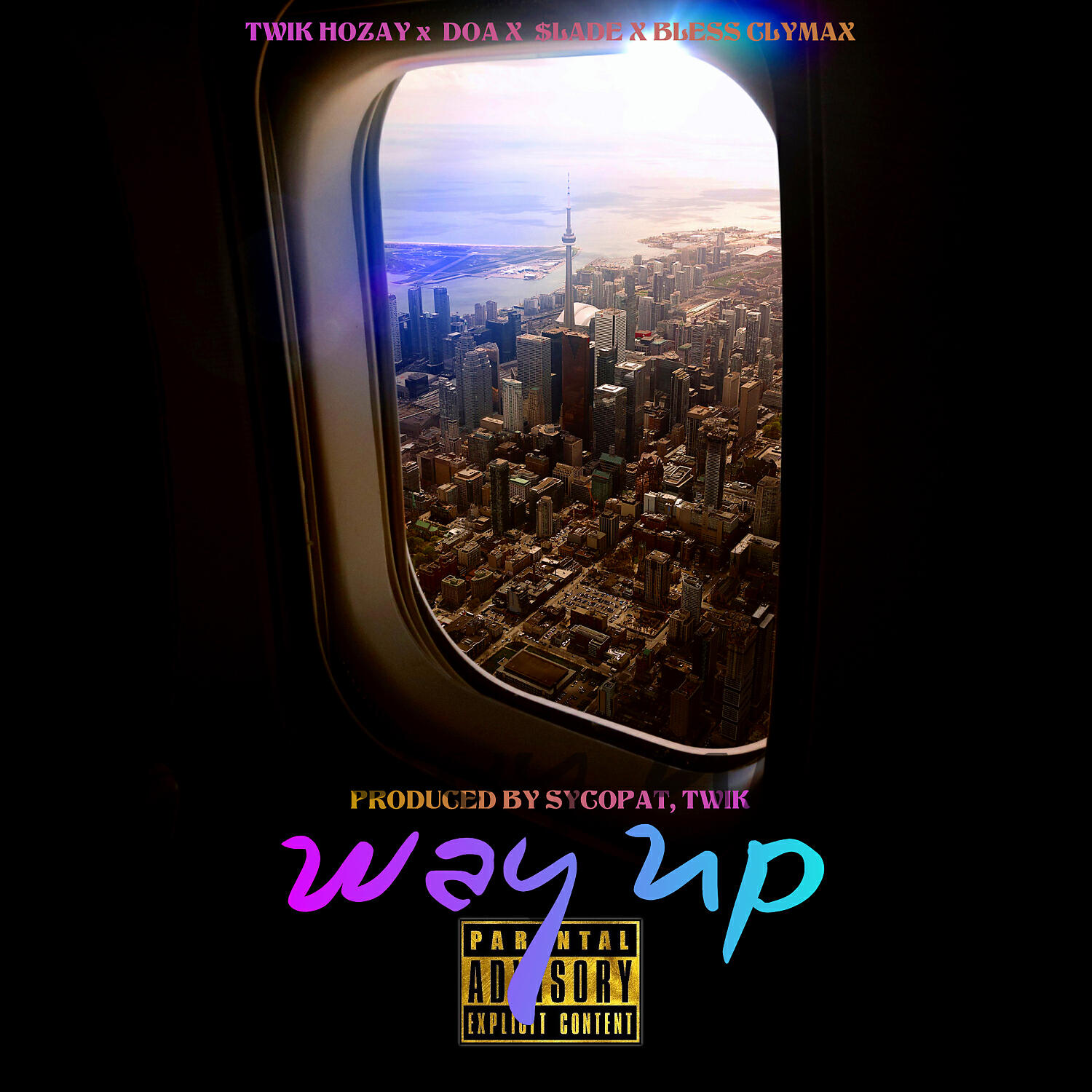 Twik Hozay - Way Up (feat. DOA, $lade & Bless Clymax)