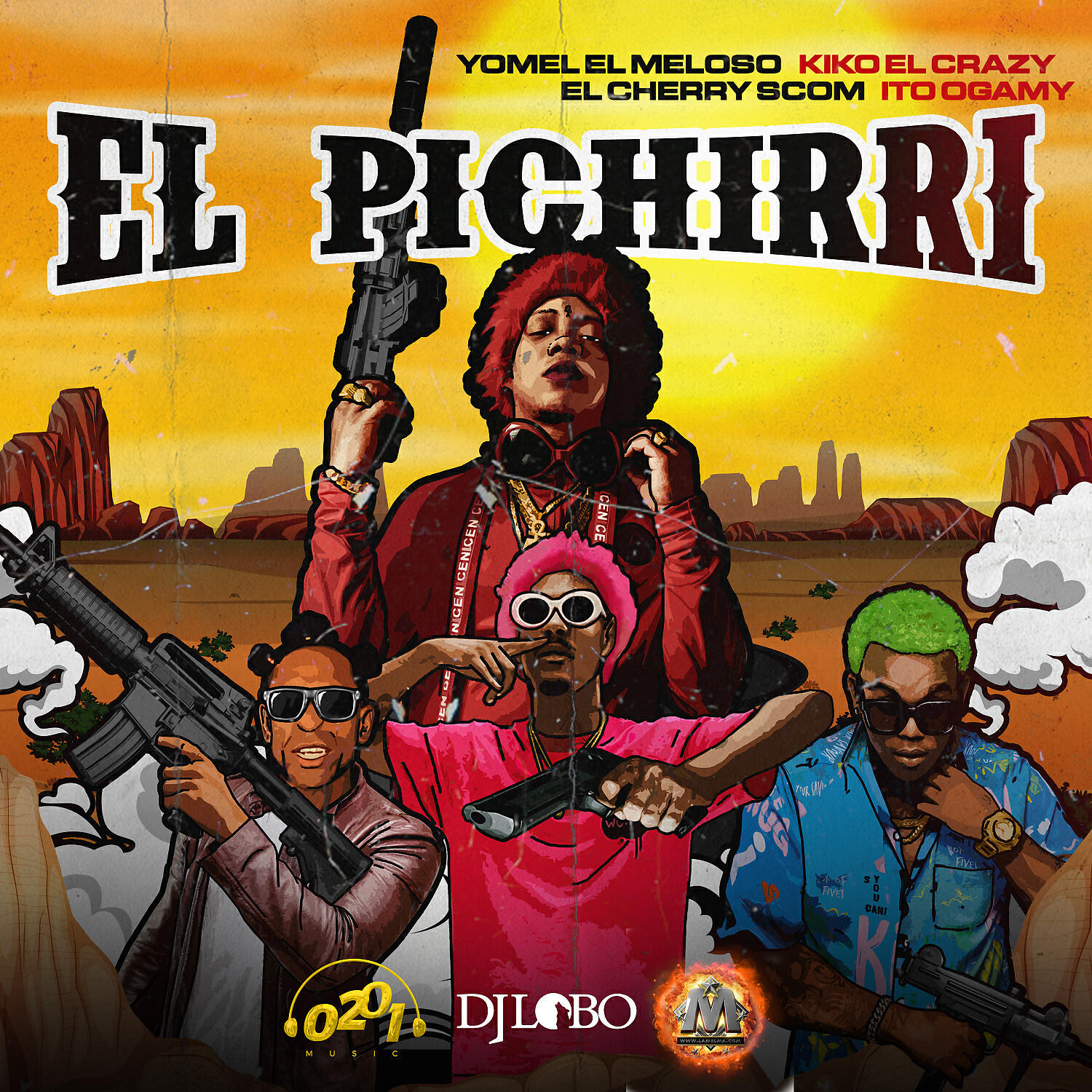 Yomel El Meloso - El Pichirri (feat. Kiko El Crazy, Cherry Scom & Ito Gamy)