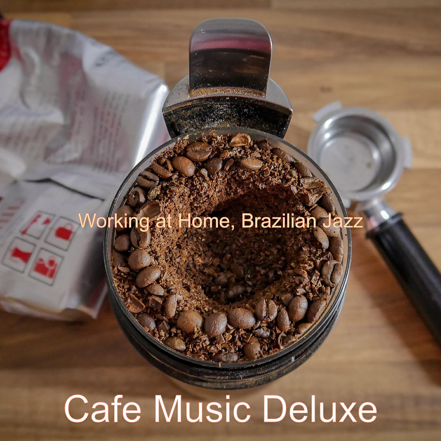 Cafe Music Deluxe - Backdrop for Working from Home - Friendly Bossa Nova