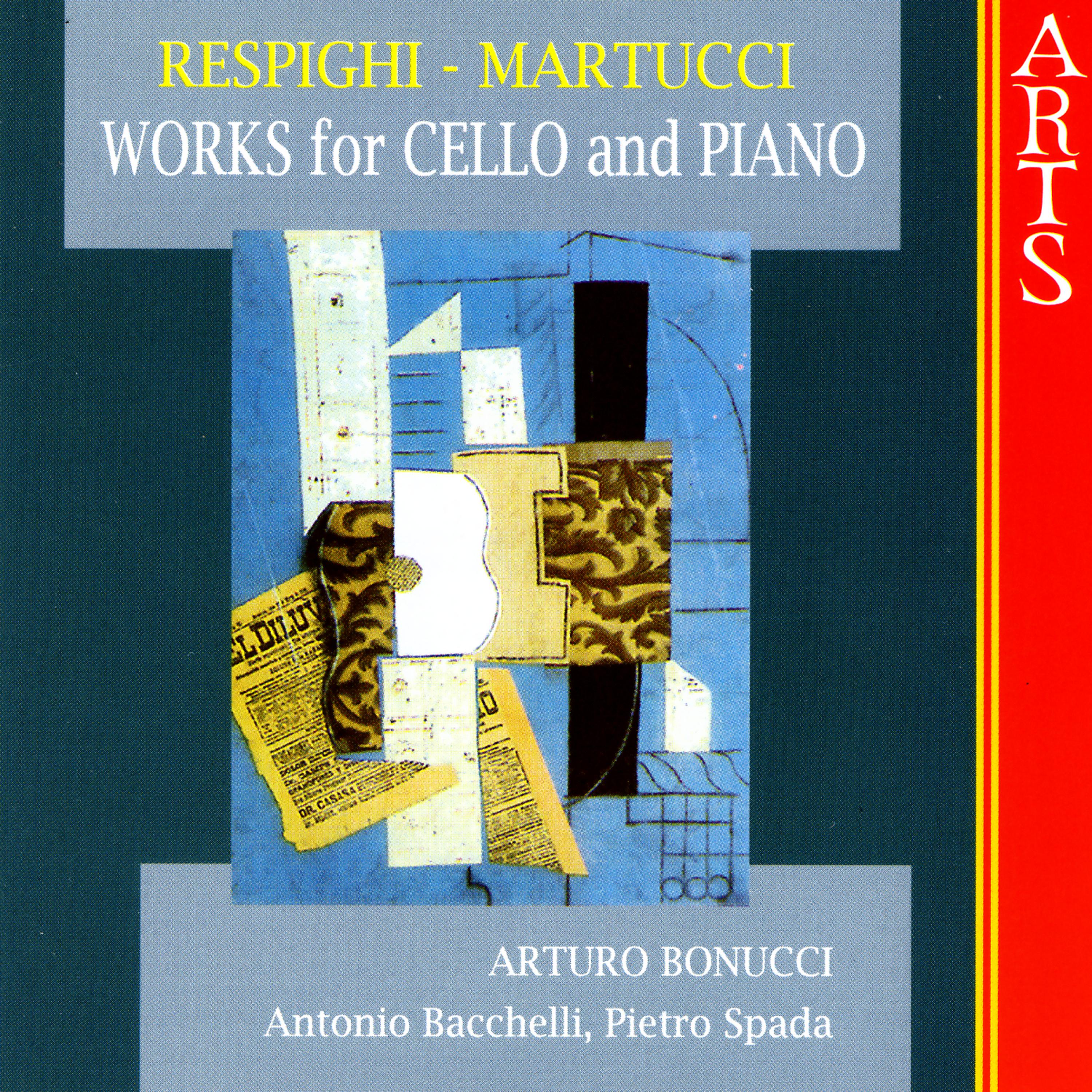 Постер альбома Respighi / Martucci: Works For Cello & Piano