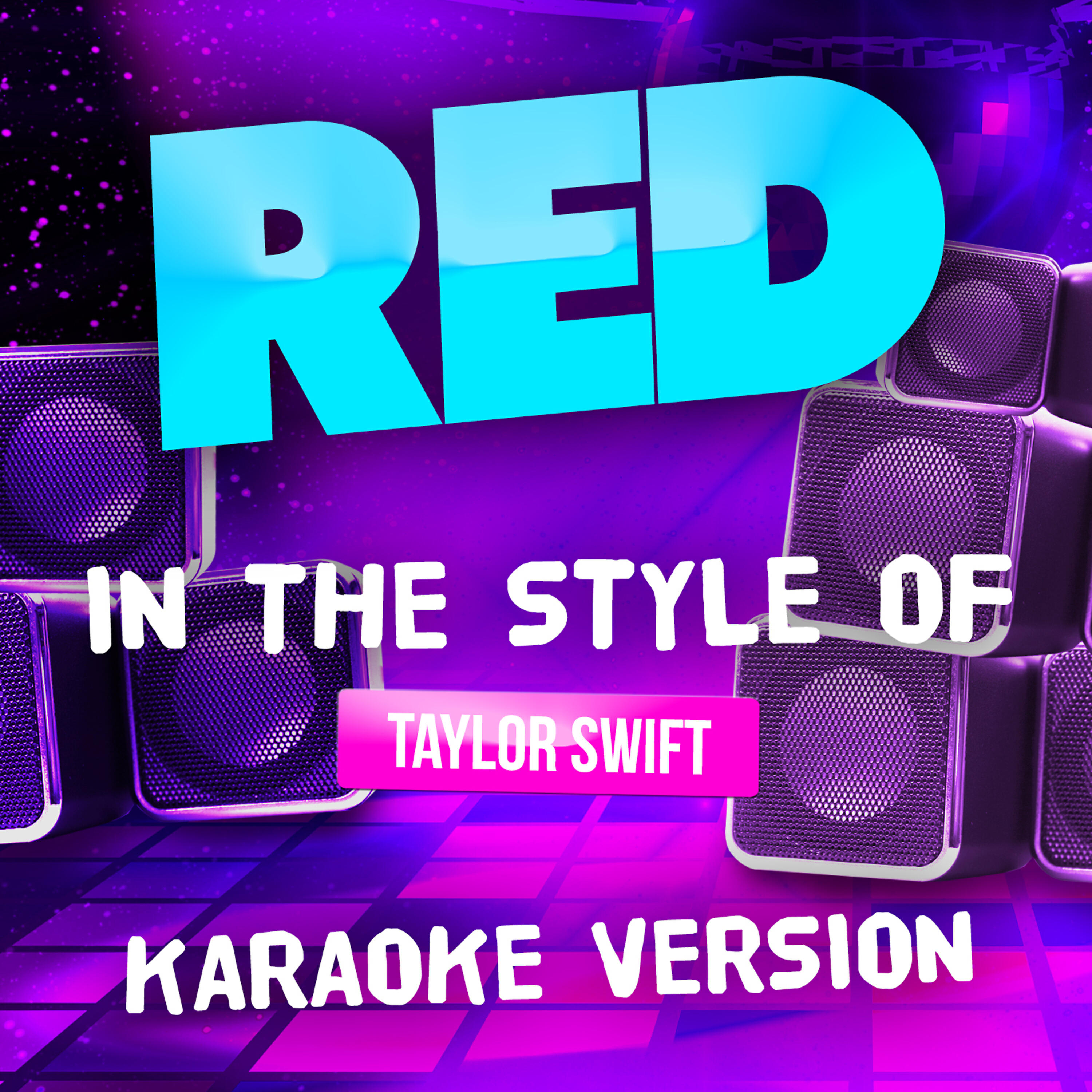 Ameritz Tracks Planet - Red (In the Style of Taylor Swift) [Karaoke Version]