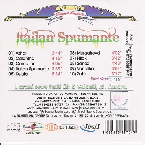 Постер альбома Italian Spumante
