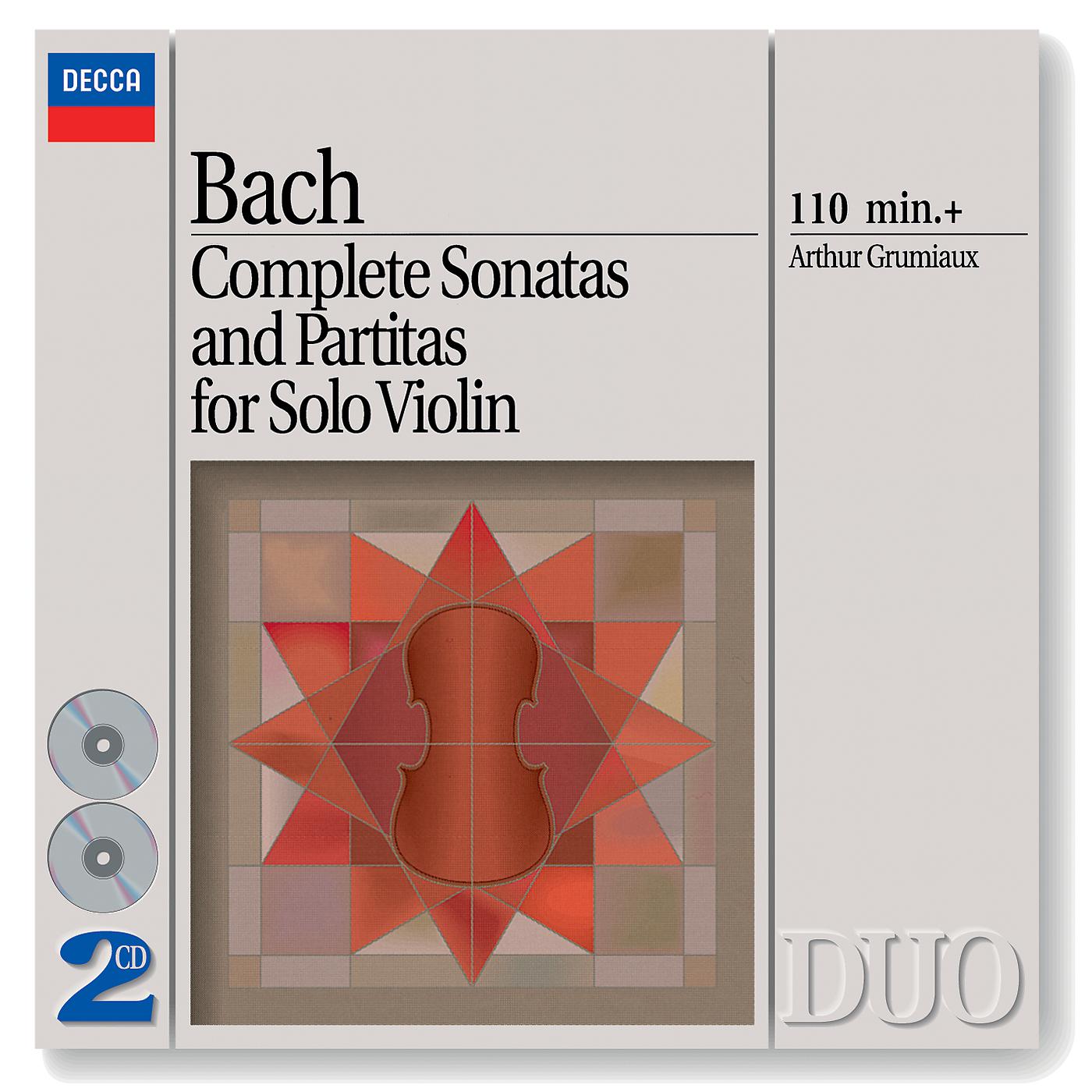 Постер альбома Bach, J.S.: Complete Sonatas & Partitas for Solo Violin