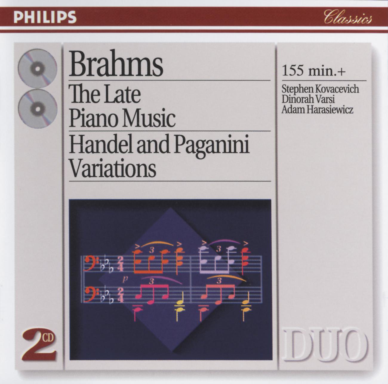Постер альбома Brahms: The Late Piano Music