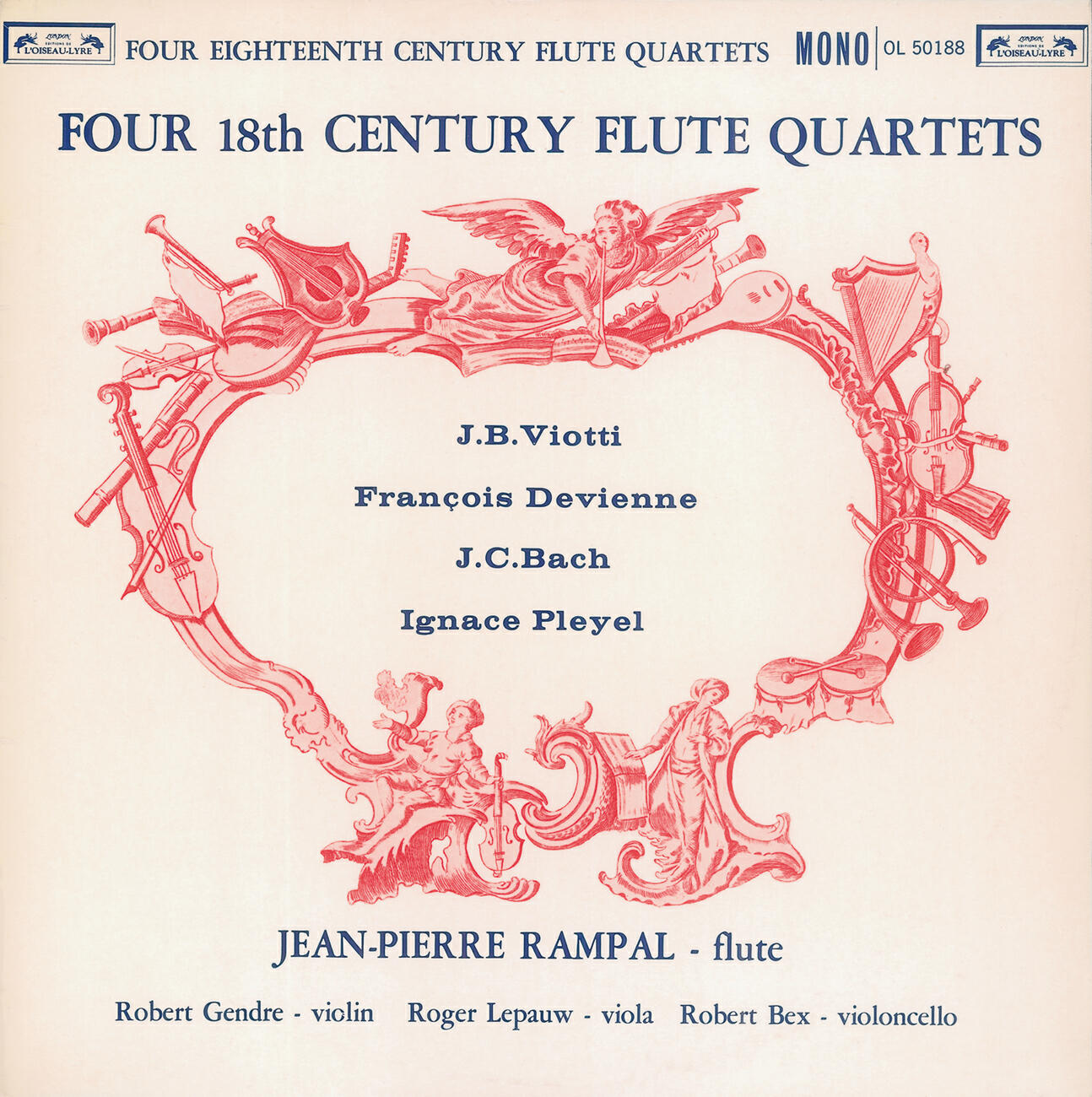 Jean-Pierre Rampal - Devienne: Flute Quartet in G major, Op.16, No.5 - 2. Rondo