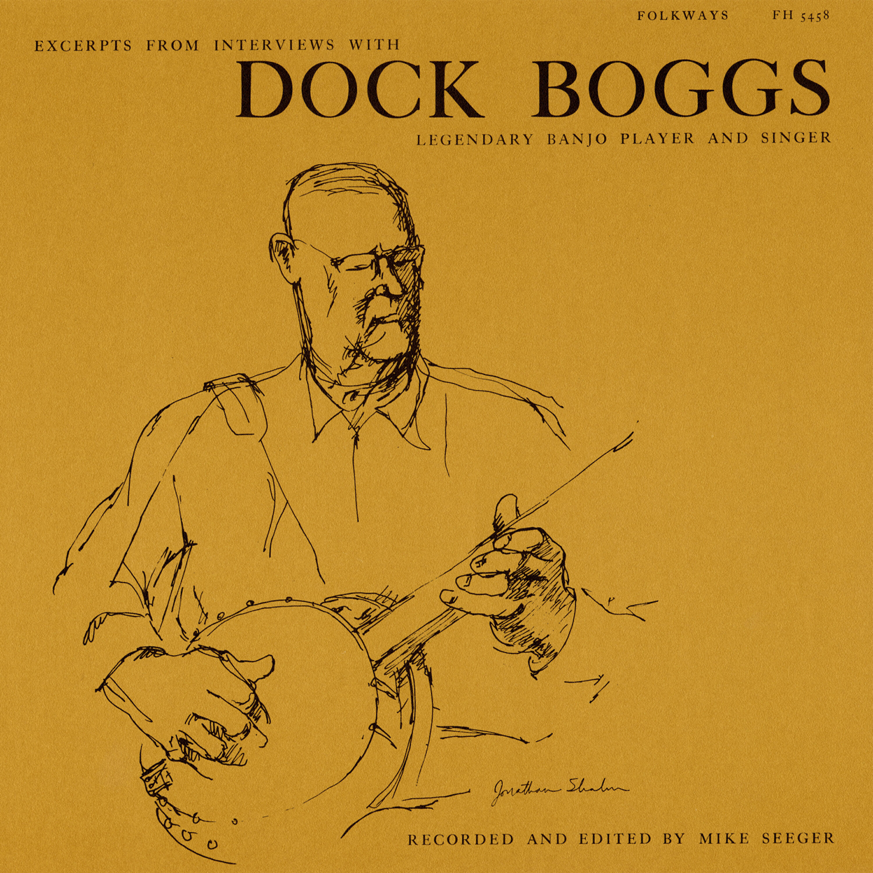 Dock Boggs - More on learning to play banjo, and first 