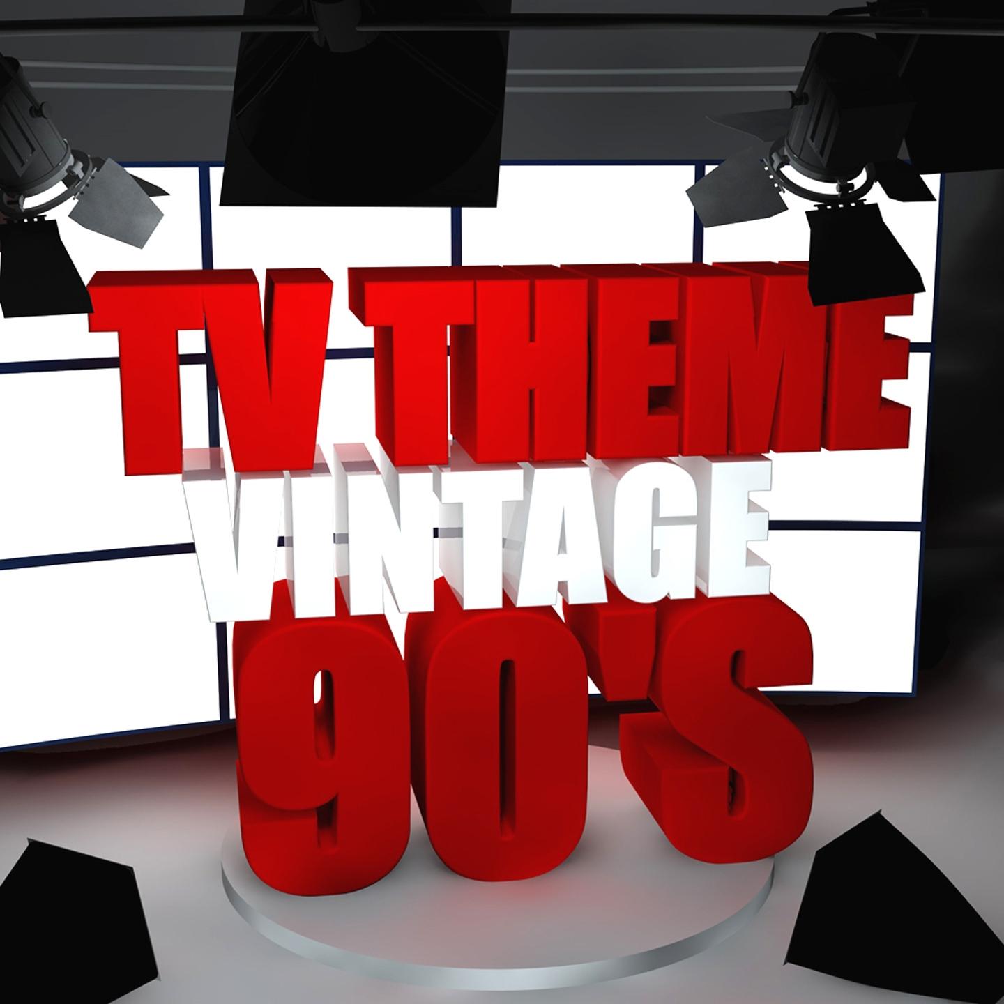Постер альбома TV Theme Vintage 90's
