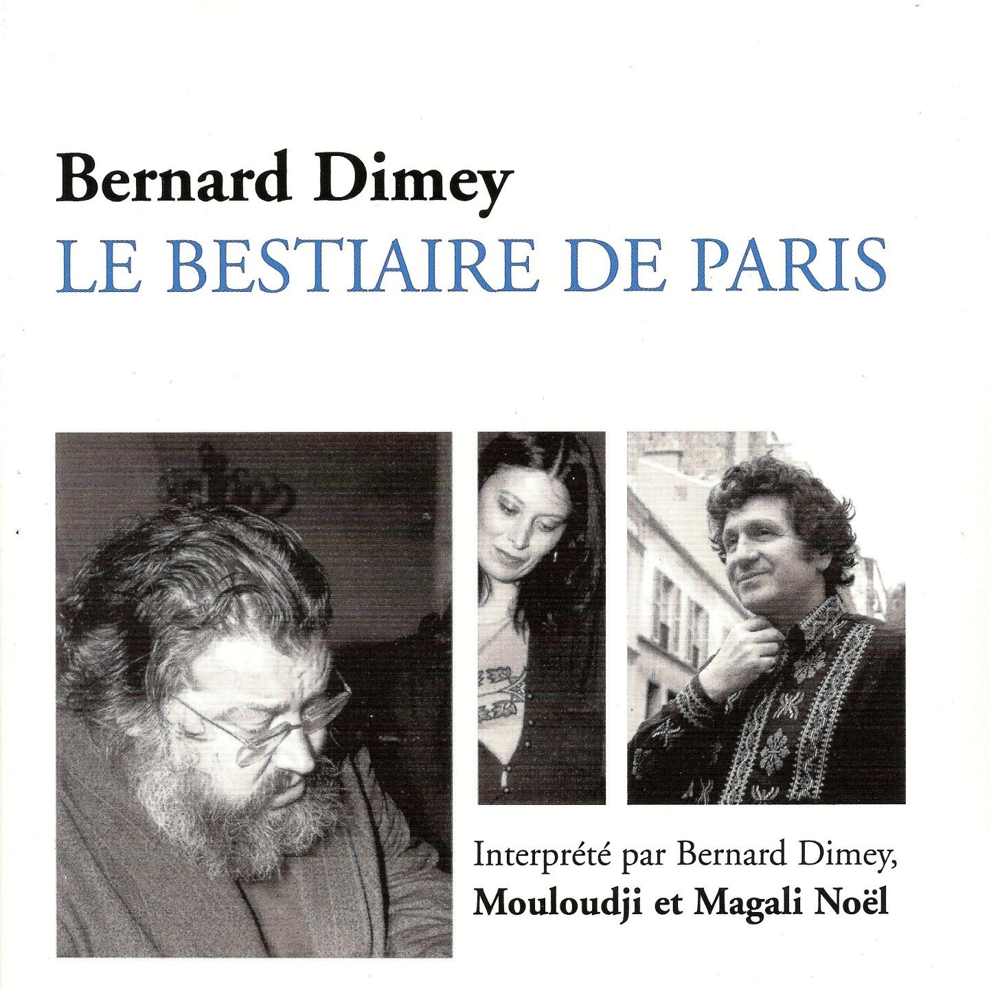Постер альбома Le bestiaire de Paris