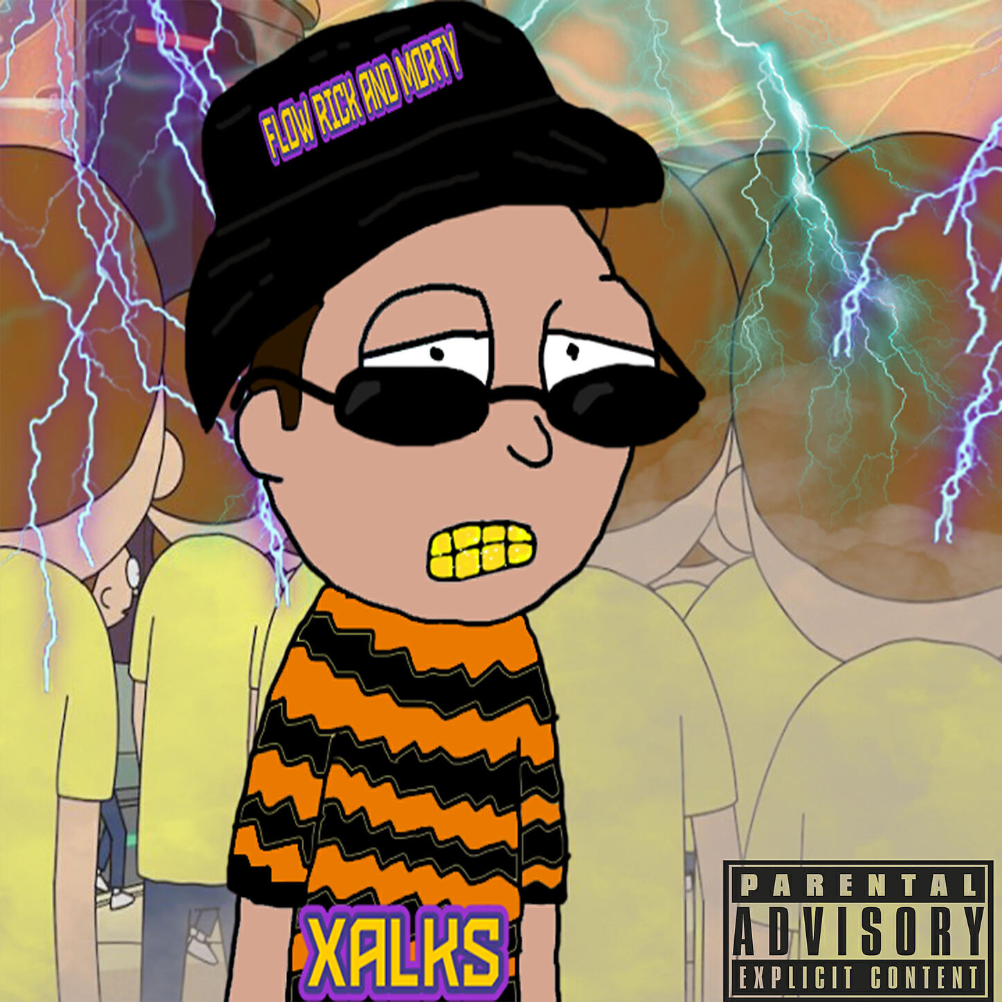 Xalks - Flow Rick And Morty
