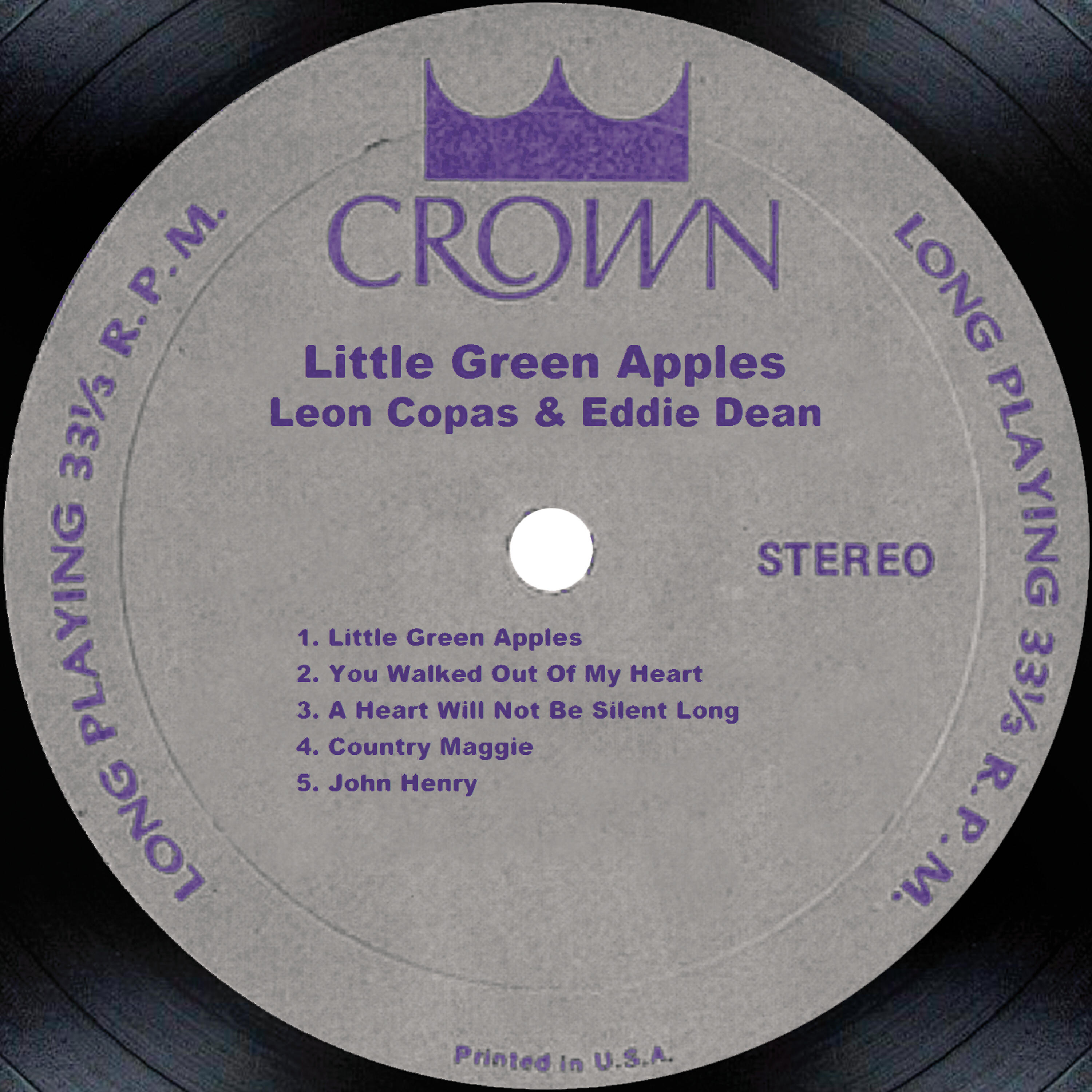 Leon Copas - Little Green Apples