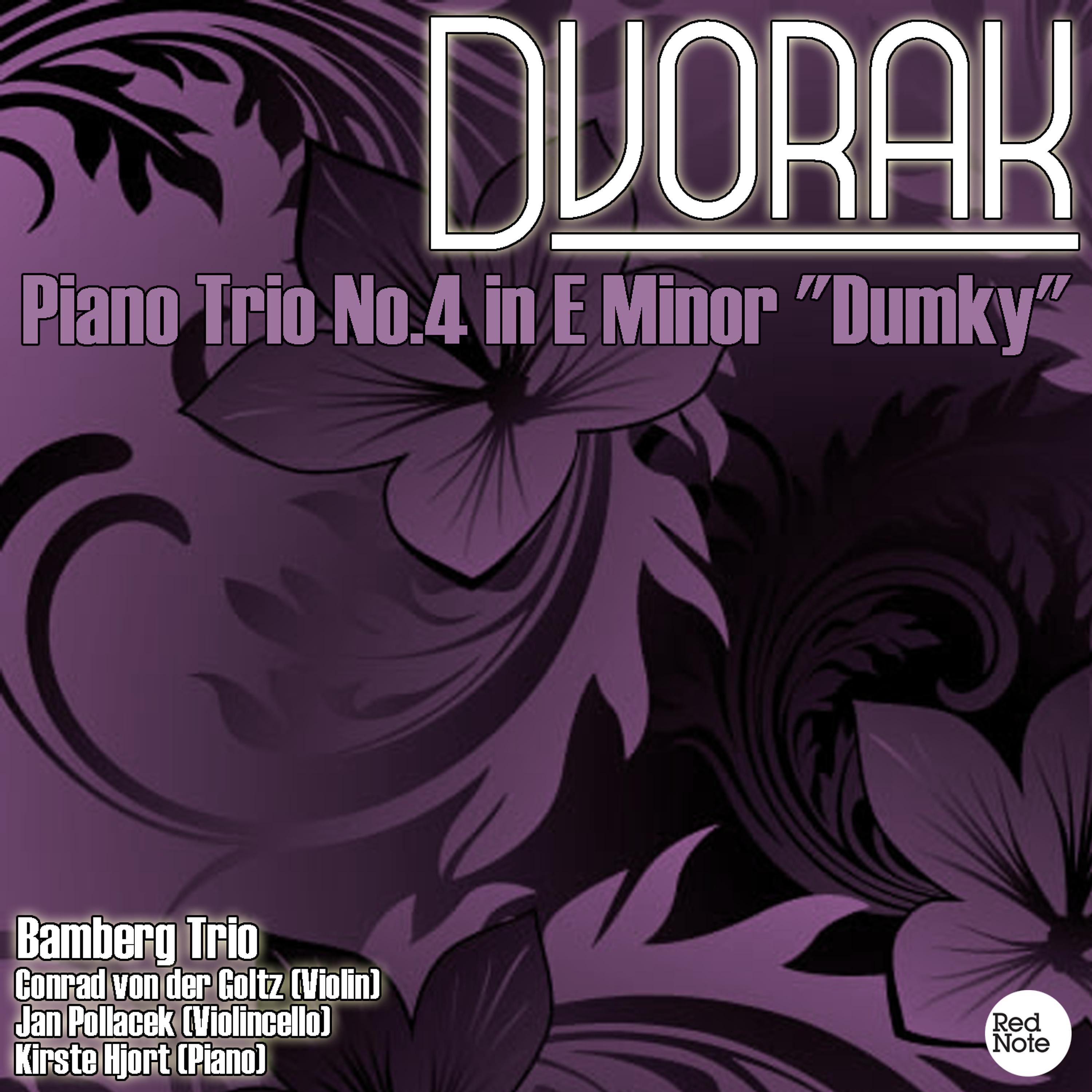 Conrad von der Goltz - Piano Trio No.4 in E Minor, Op.90: IV. Andante moderato