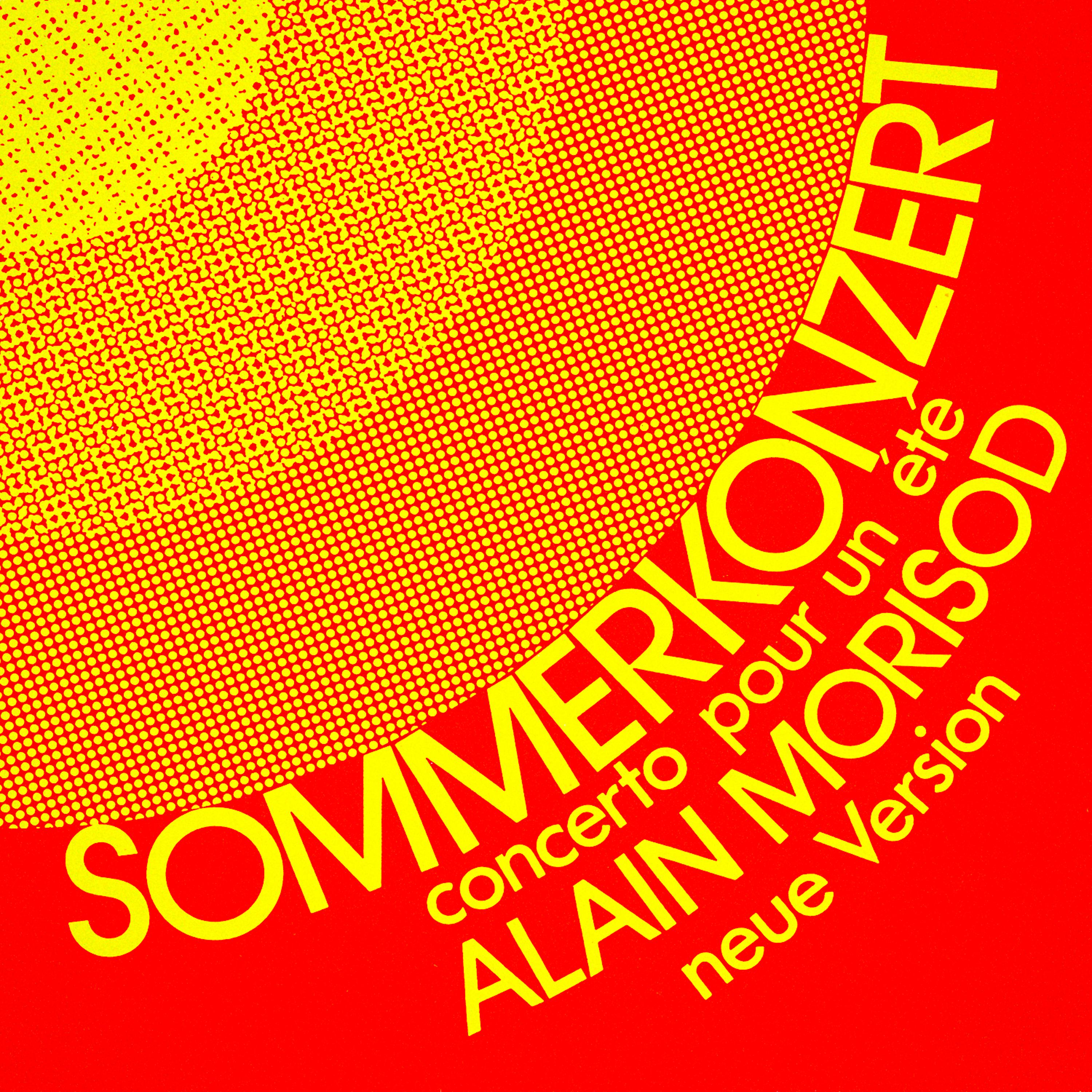 Постер альбома Sommerkonzert (Concerto pour un été) - Single