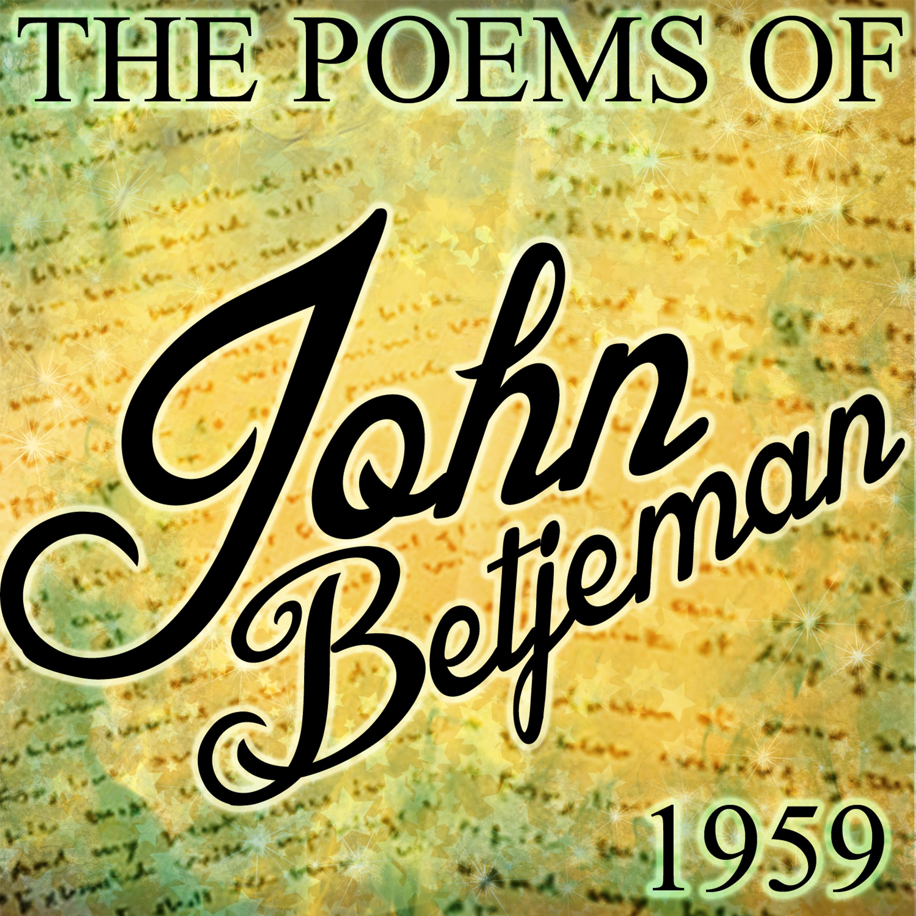 Постер альбома The Poems of John Betjeman 1959