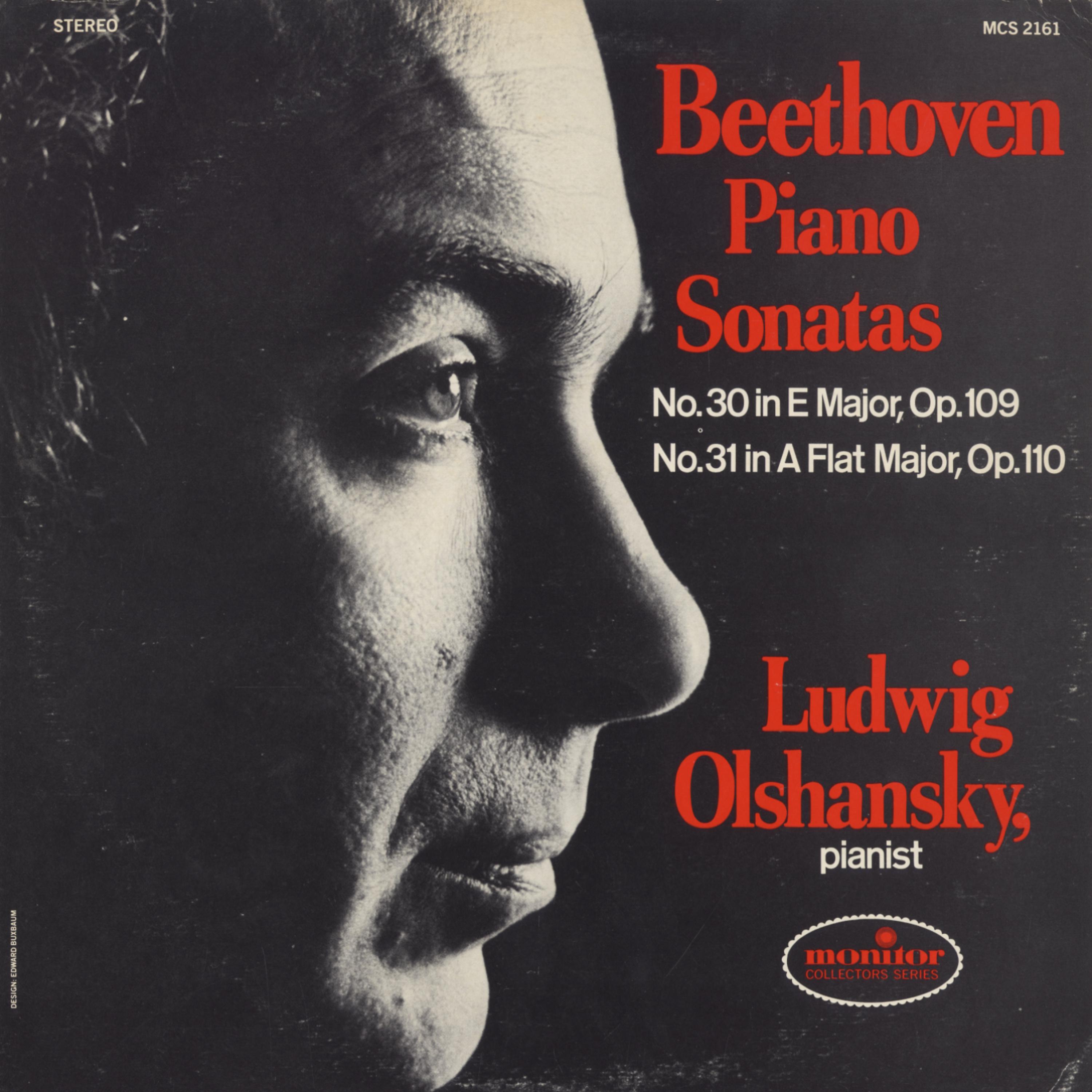 Постер альбома Beethoven Piano Sonatas: No. 30 in E Major, Op. 109; No. 31 in A-Flat Major, Op. 110