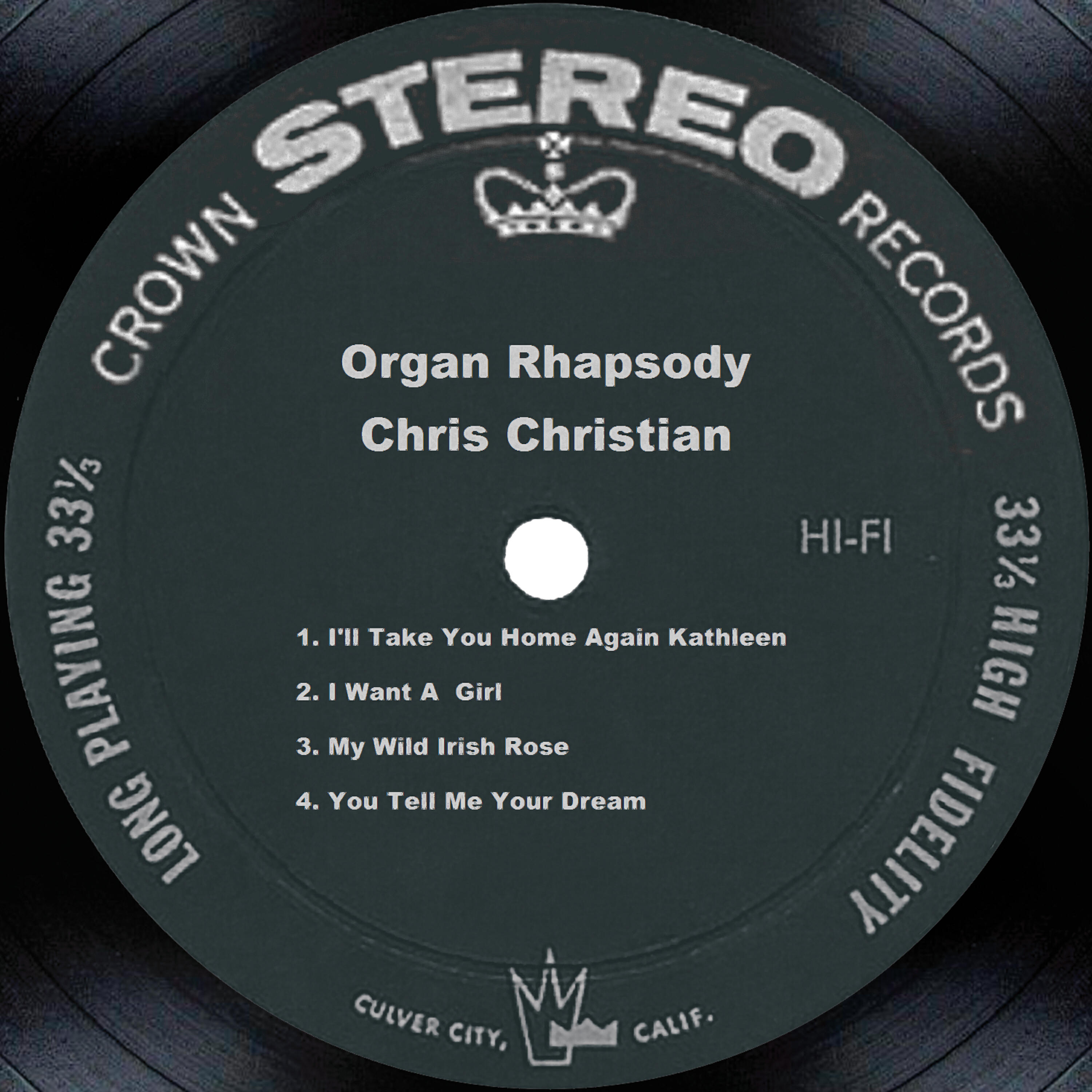 Chris Christian - I'll Take You Home Again Kathleen