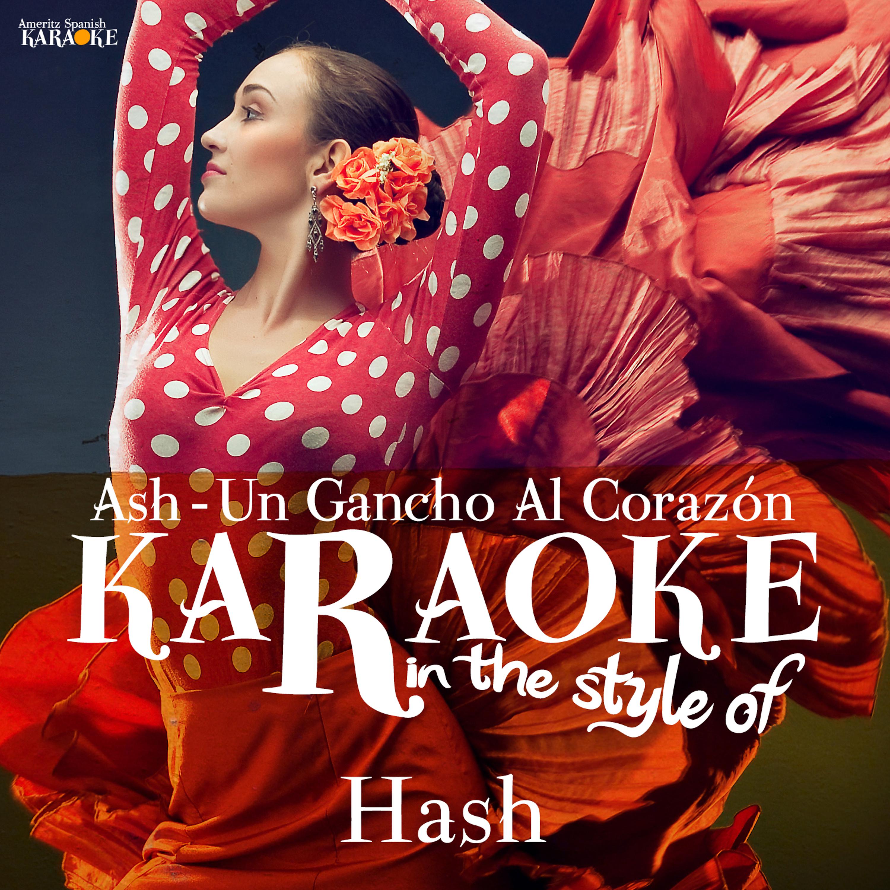Постер альбома Ash - Un Gancho Al Corazón (In the Style of Hash) [Karaoke Version] - Single