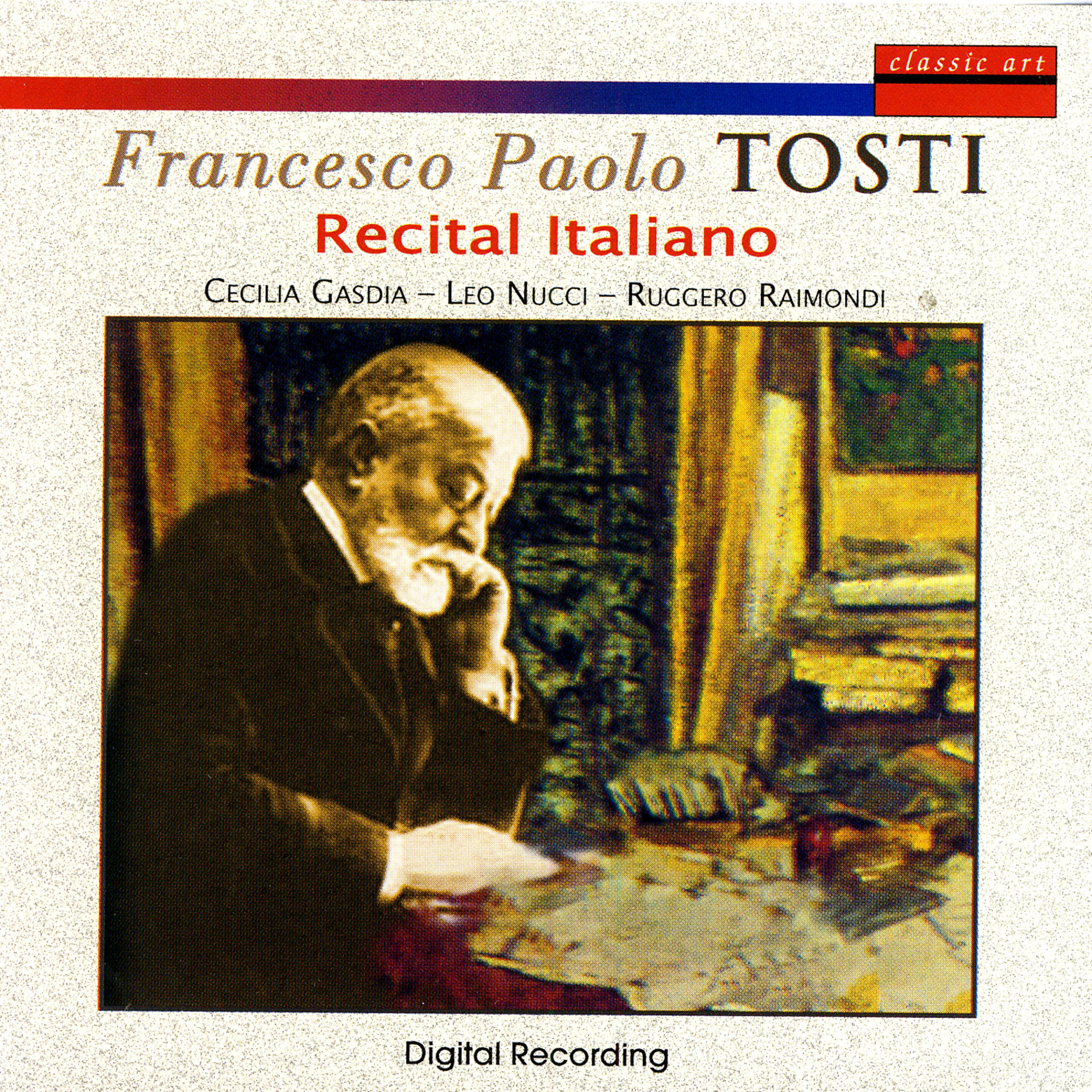Постер альбома Francesco Paolo Tosti: Recital Italiano