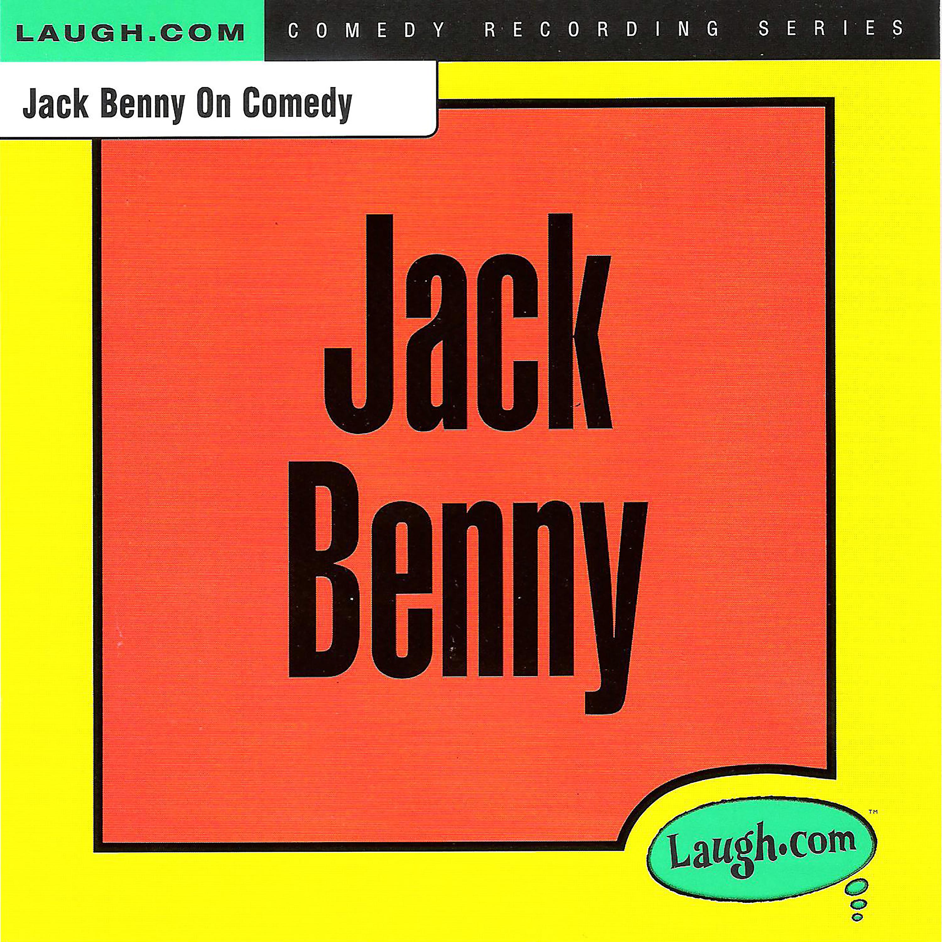 Постер альбома Jack Benny on Comedy