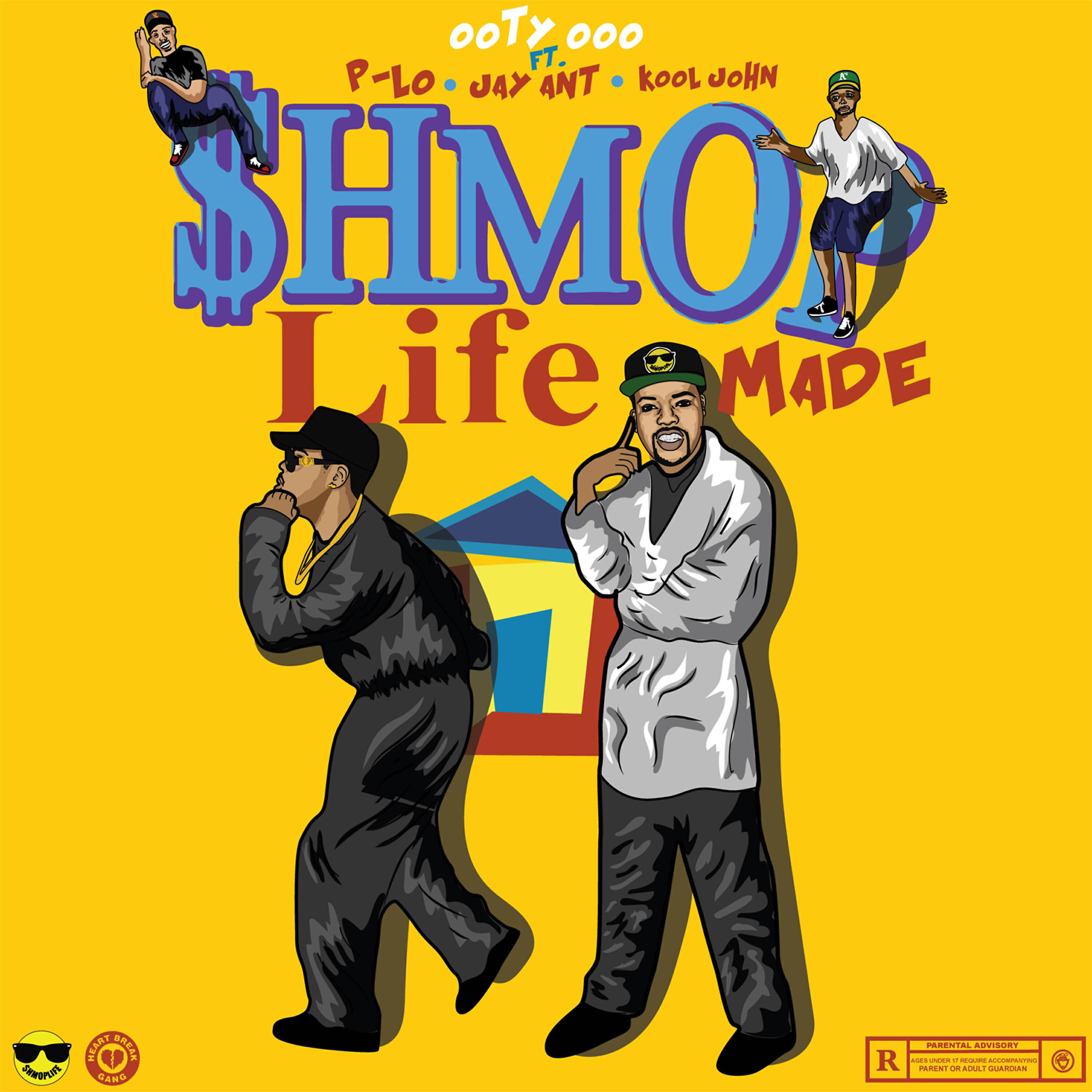 P-LO - Shmoplife Made Remix (feat. P-Lo, Kool John & Jay Ant)