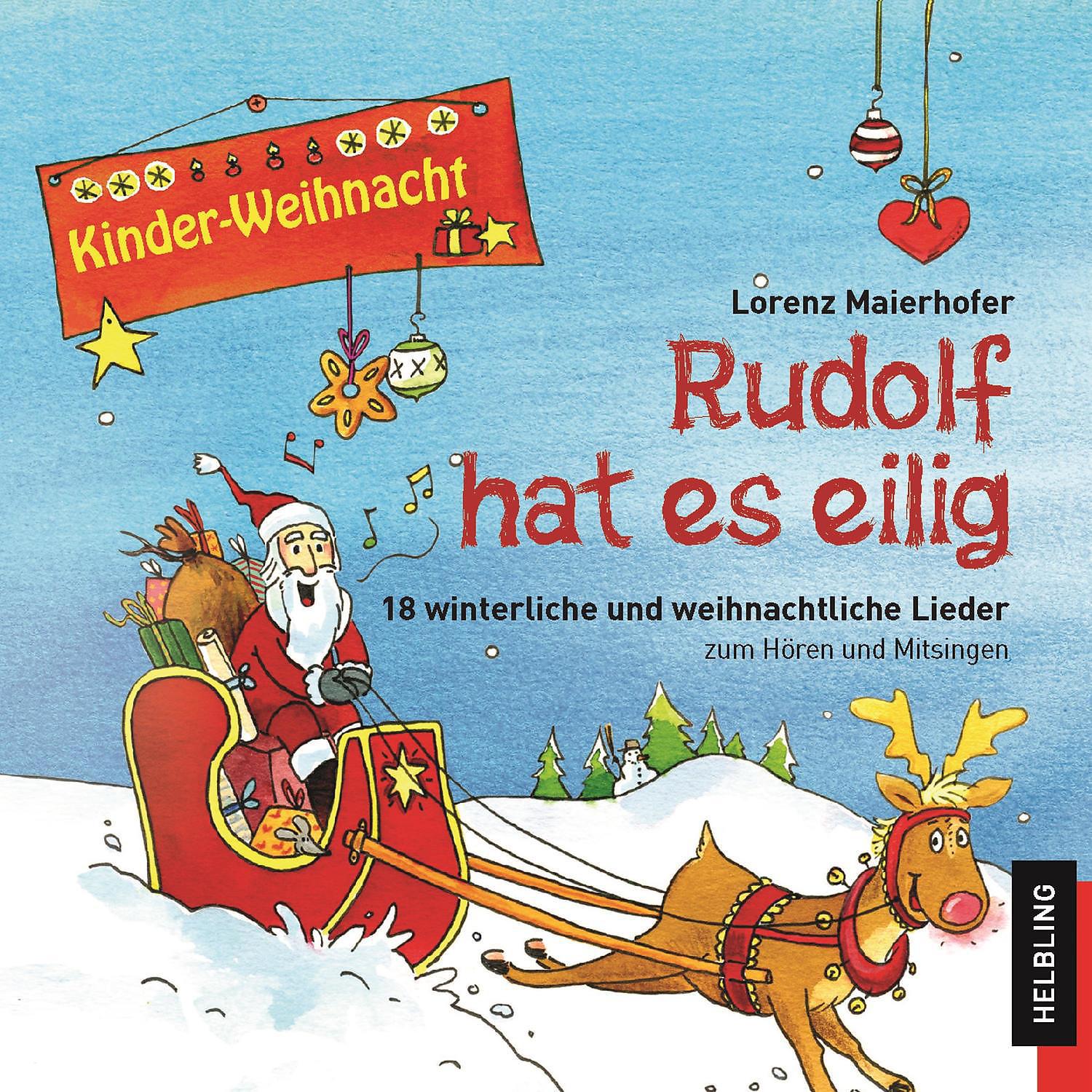 Постер альбома Kinder-Weihnacht. Rudolf hat es eilig