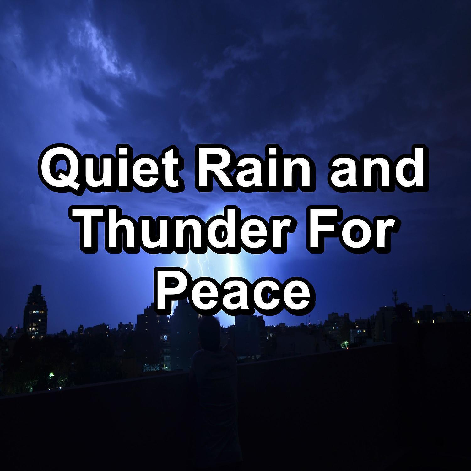 Постер альбома Quiet Rain and Thunder For Peace