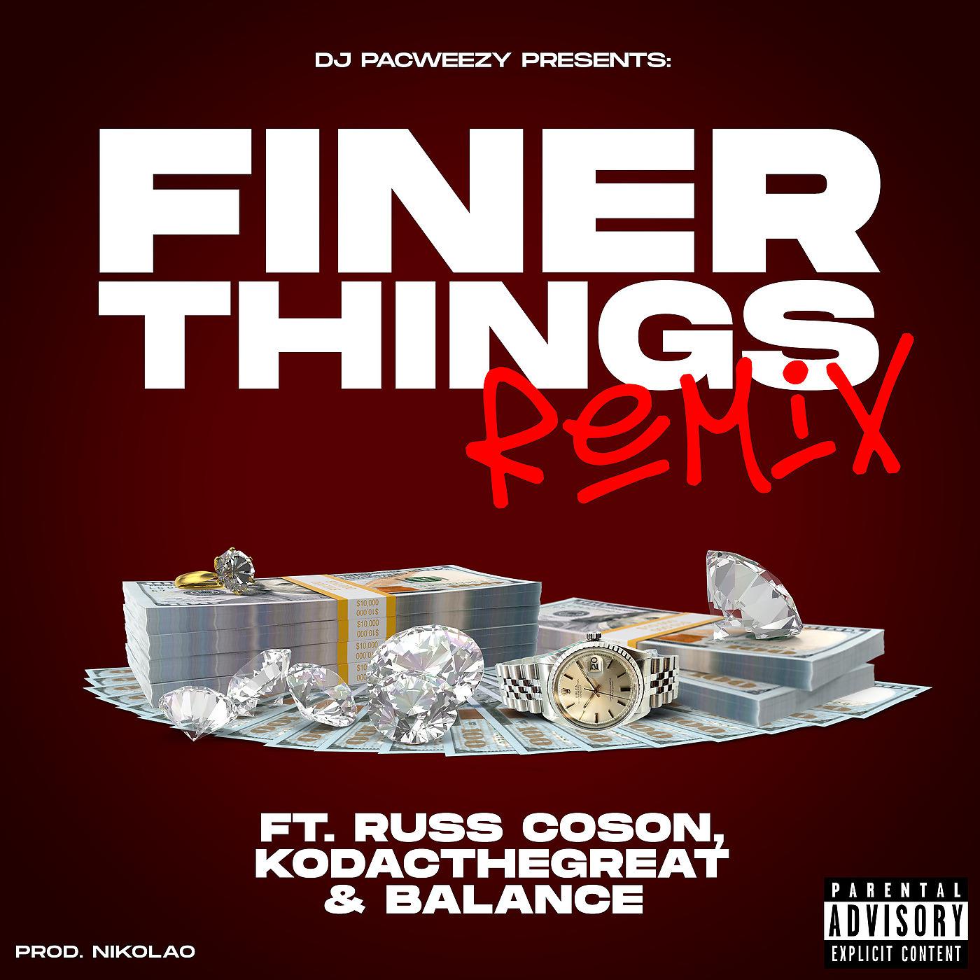 Постер альбома Finer Things (Remix)