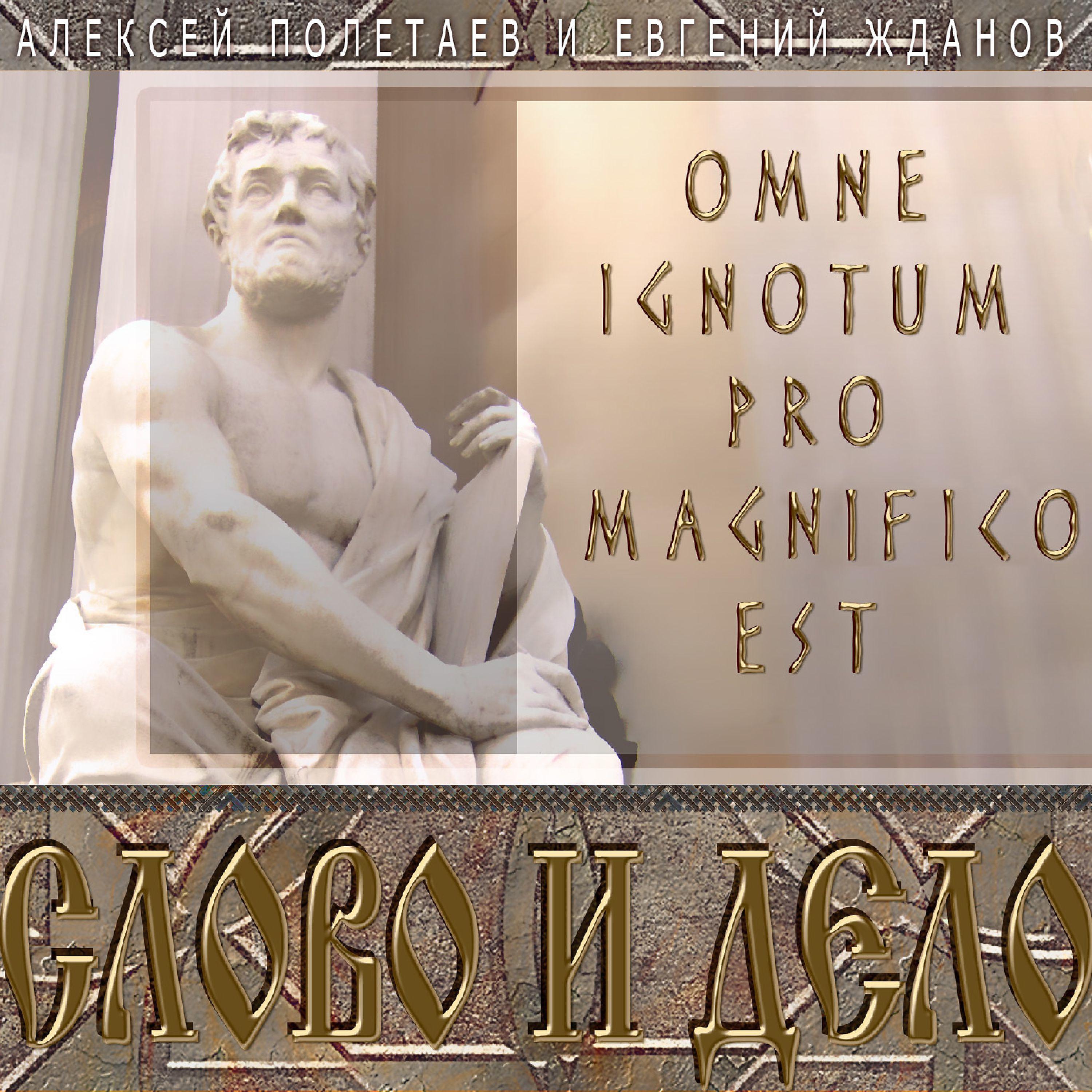 Постер альбома Omne ignotum pro magnifico est