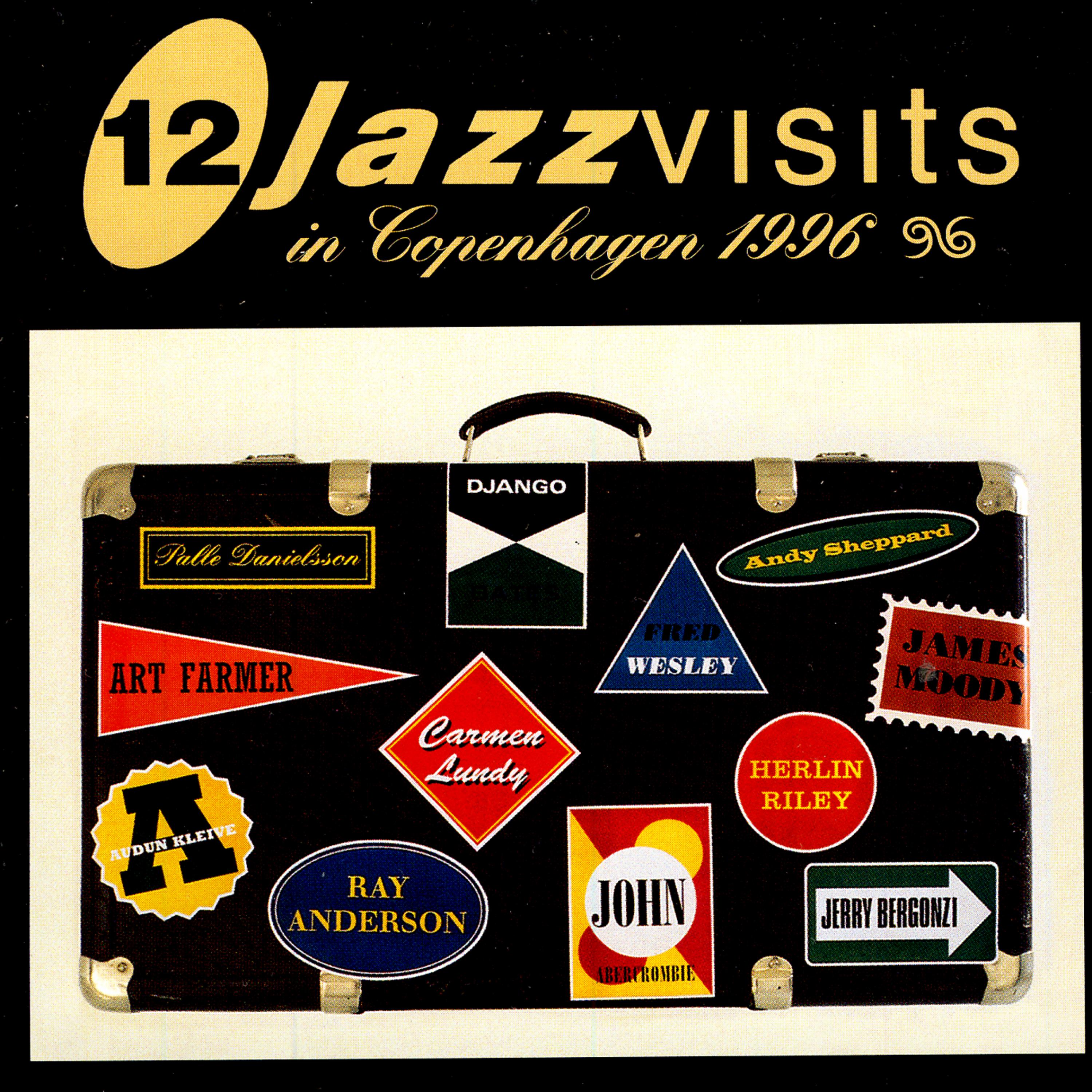 Постер альбома 12 Jazz Visits in Copenhagen 1996