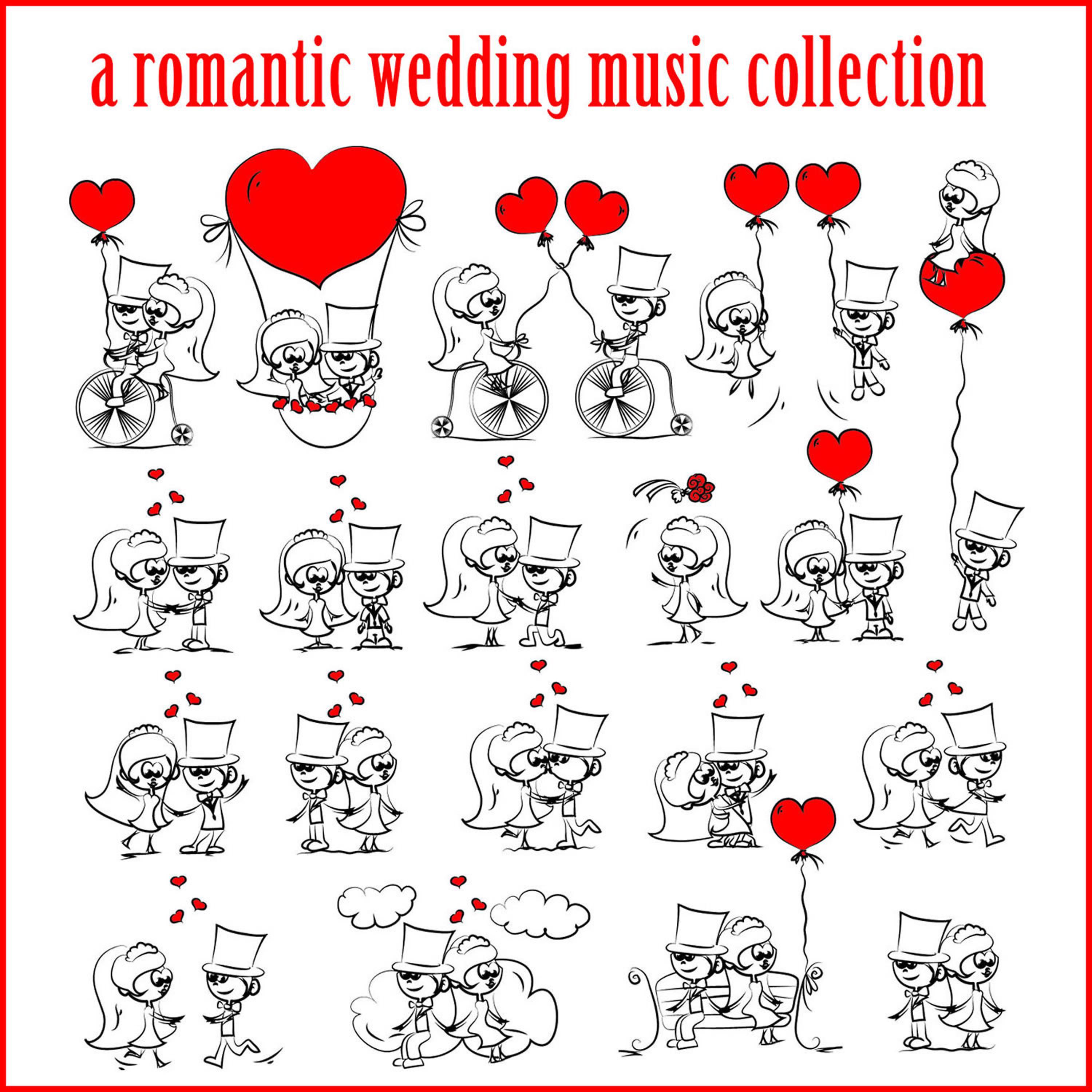 Постер альбома A Romantic Wedding Music Collection