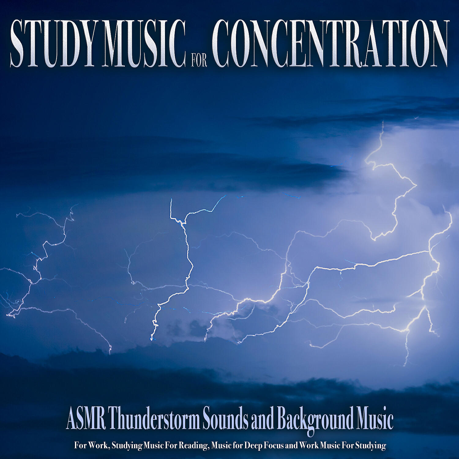 Concentration Music For Work - Music For Concentration and Thunderstorm Sounds