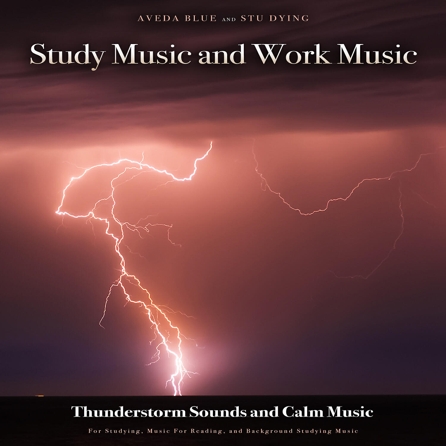Aveda Blue - Calm Thunderstorm Study Music